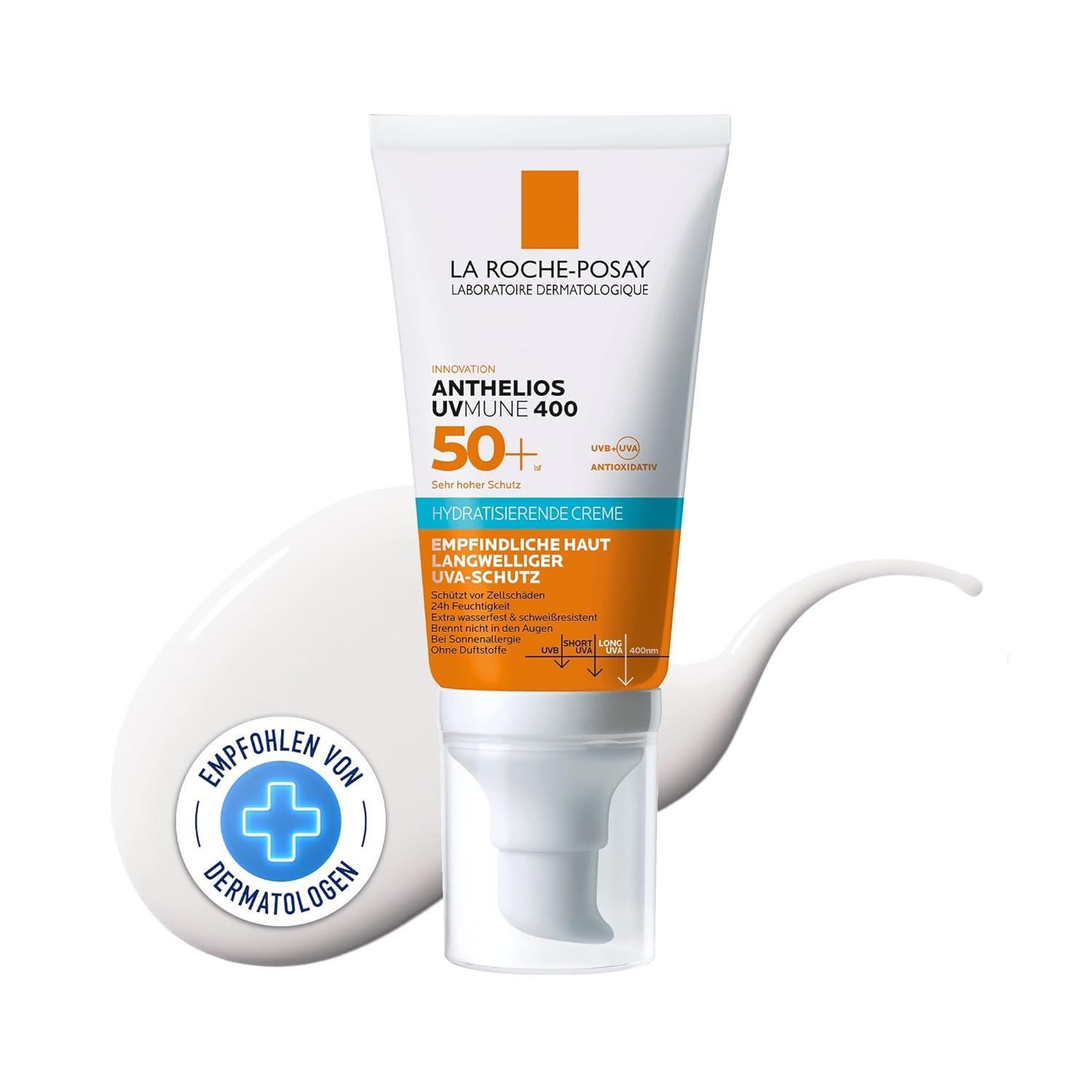 Sonnenschutzcreme Anthelios Hydratisierende Creme UVMune 400 LSF 50+ –