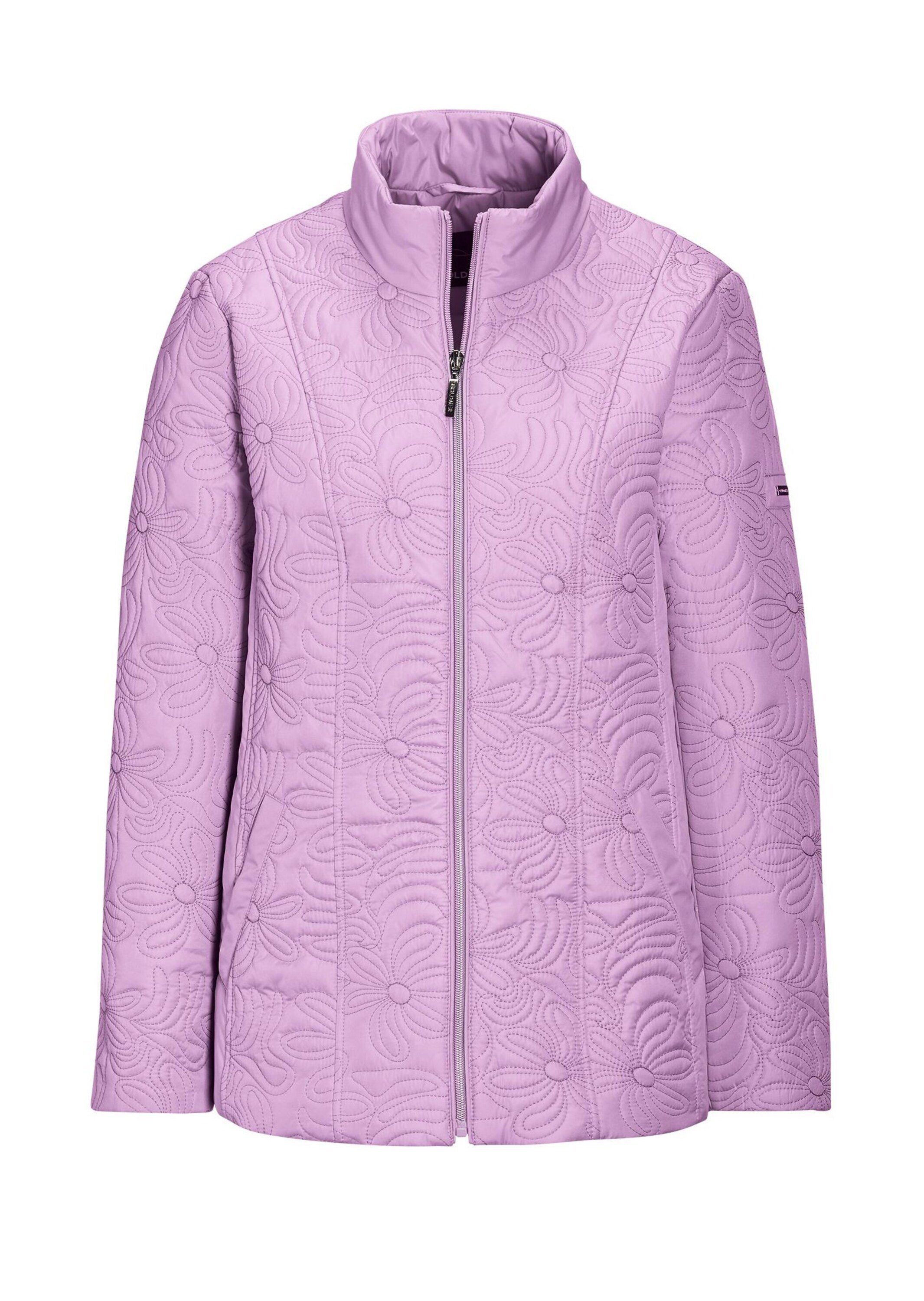 Steppjacke Jacke mit floraler Steppung