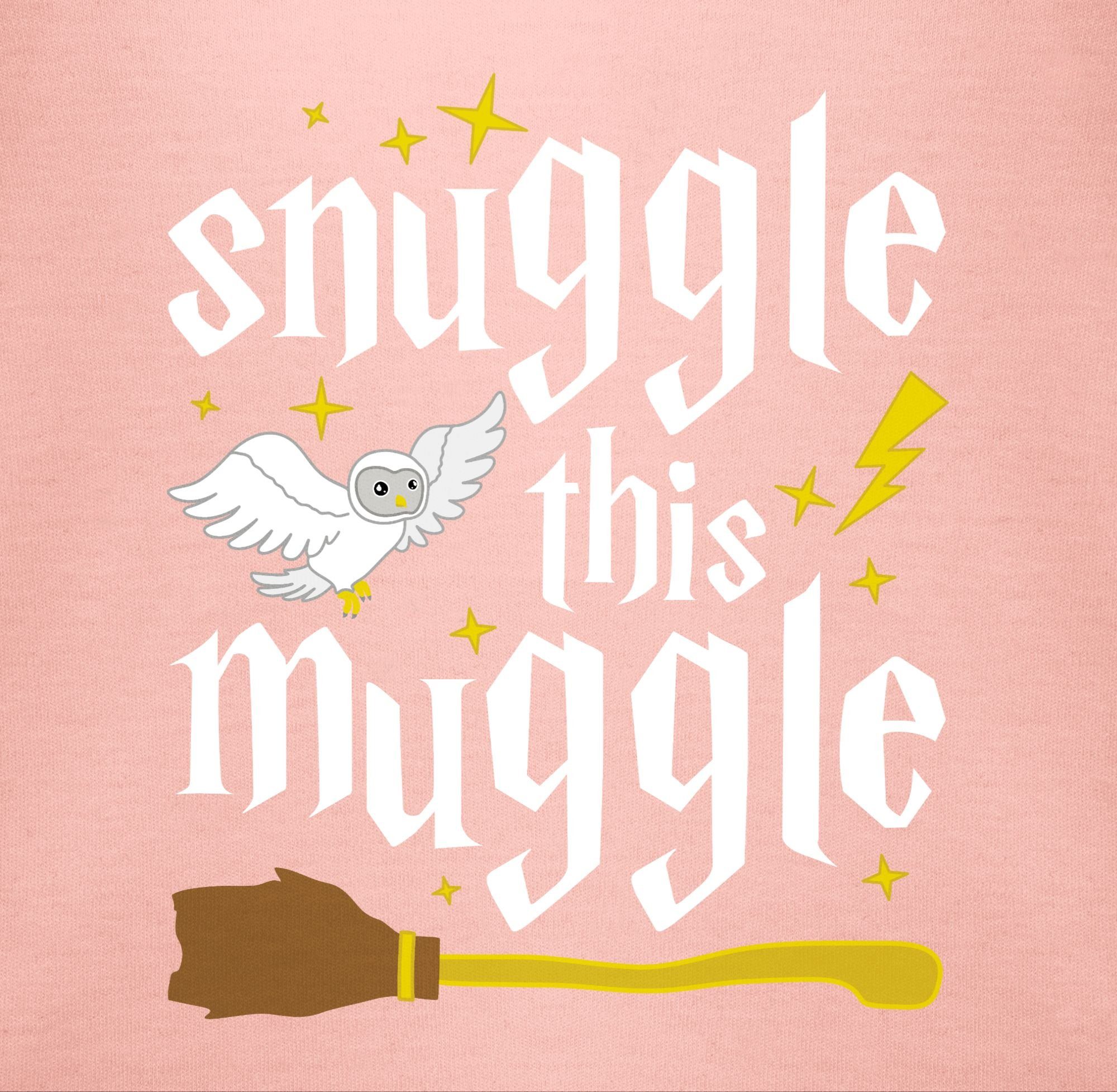 Shirtracer Shirtbody Snuggle This Muggle Harry Strampler Baby Mädchen & Junge