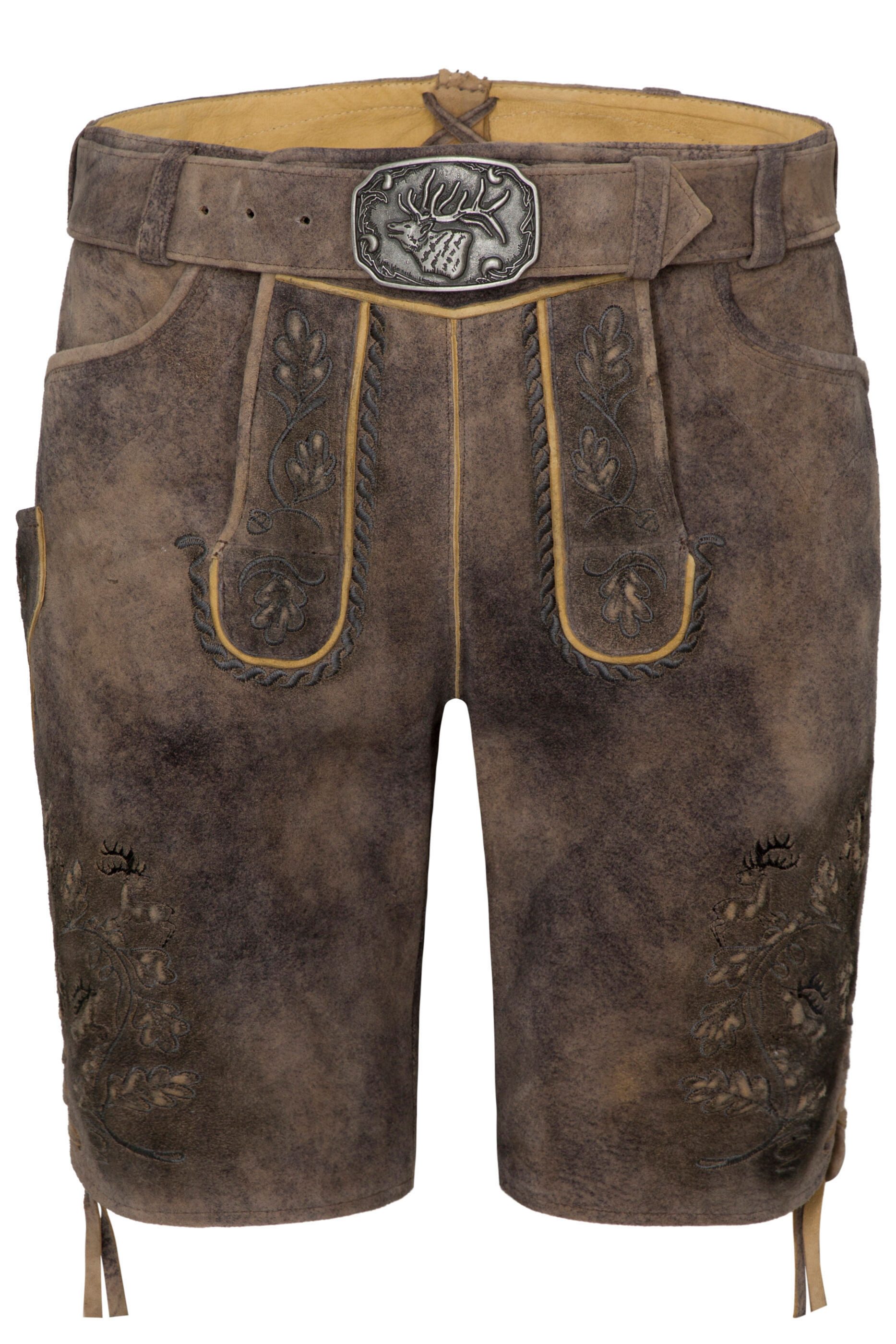 Spieth & Wensky Shorts Lederhose "Fürstenzell" günstig online kaufen