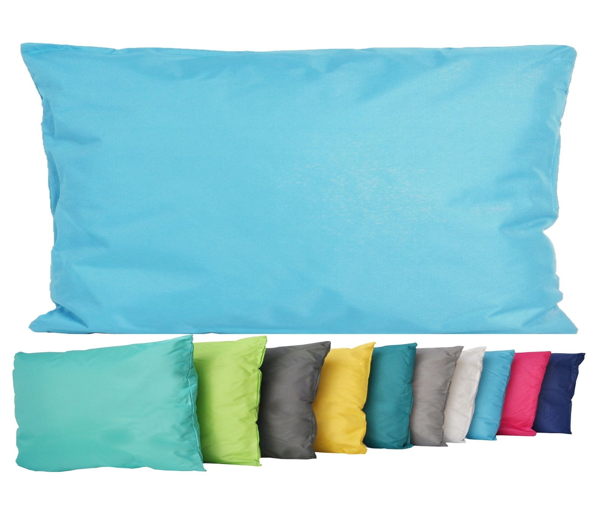 JACK Dekokissen JACK Outdoor Lounge Kissen 30x50cm Dekokissen inkl. Füllung Wasserfest, mit Lotus-Effekt, Robust, Strapazierfähig, für Innen & Außen