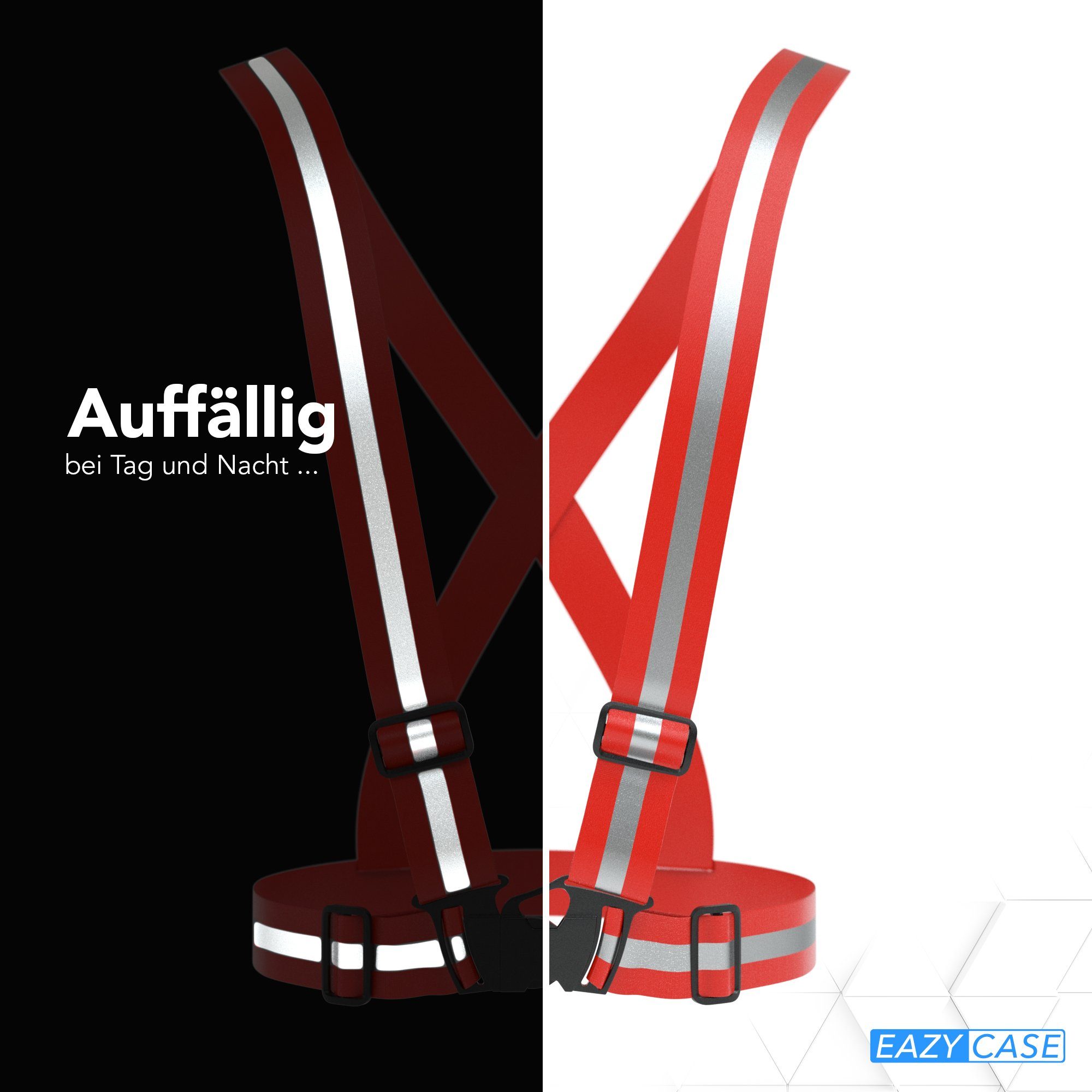 EAZY CASE Warnweste Universal Warnweste mit Schnalle Reflektorweste Sichtba günstig online kaufen