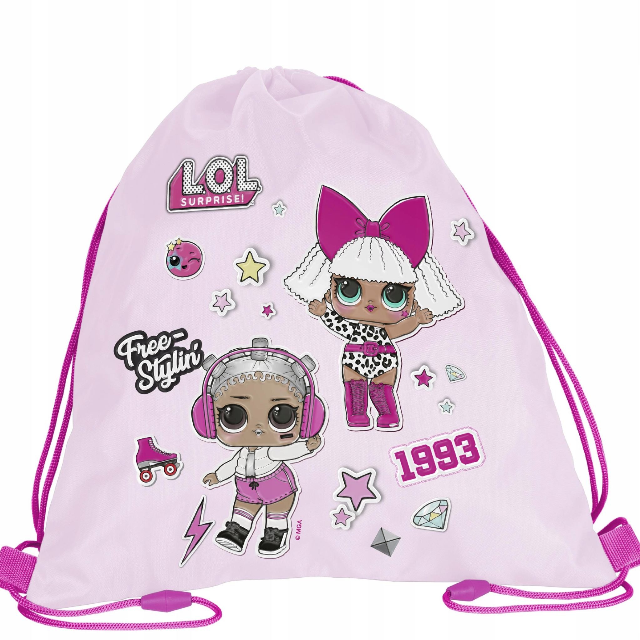 Kinderrucksack LOL SURPRISE Turnbeutel für Mädchen - Wasserdicht, Robust