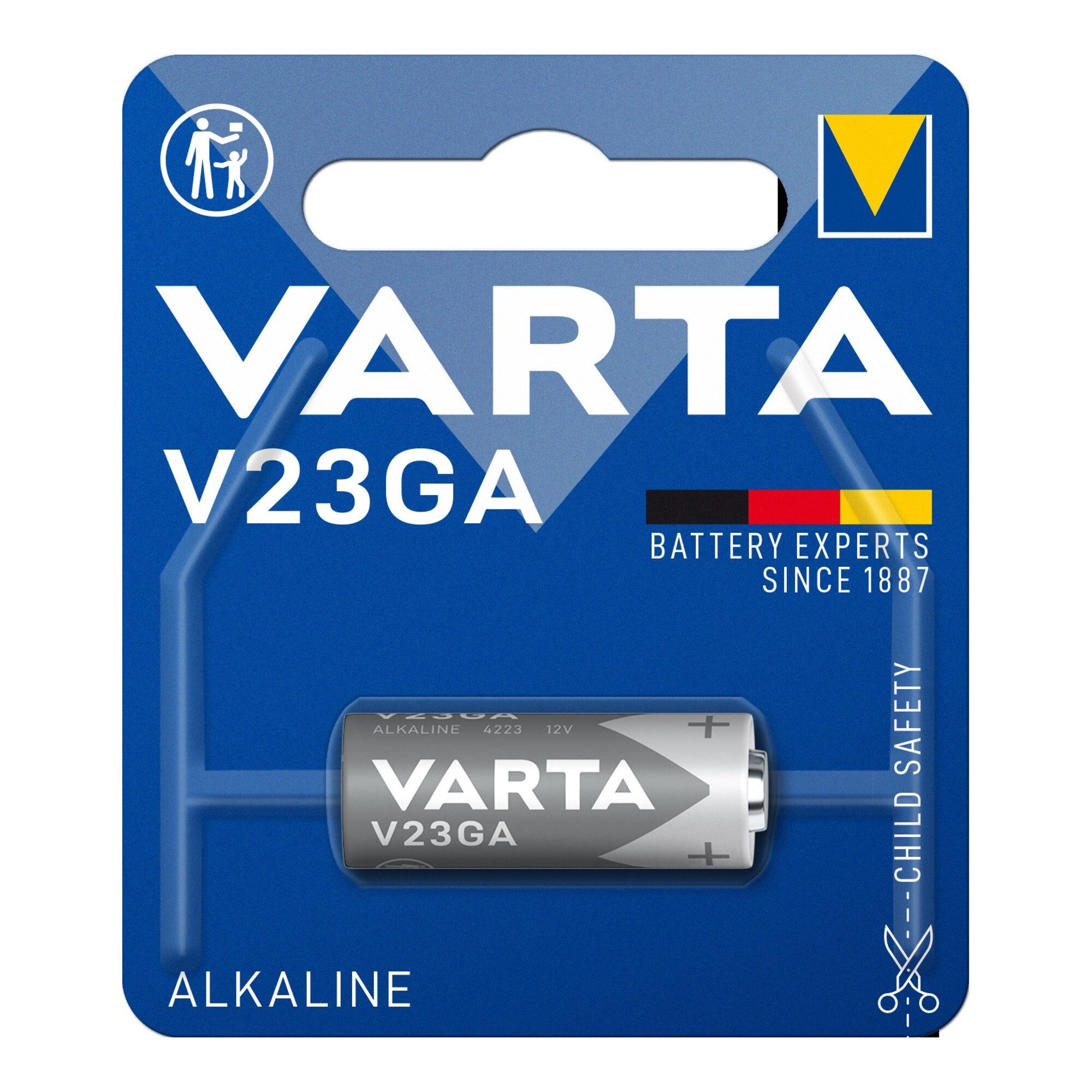 VARTA Varta Knopfzelle Professional Electronics 12 V 52 mAh V23GA 10,3x28,5m Batterie