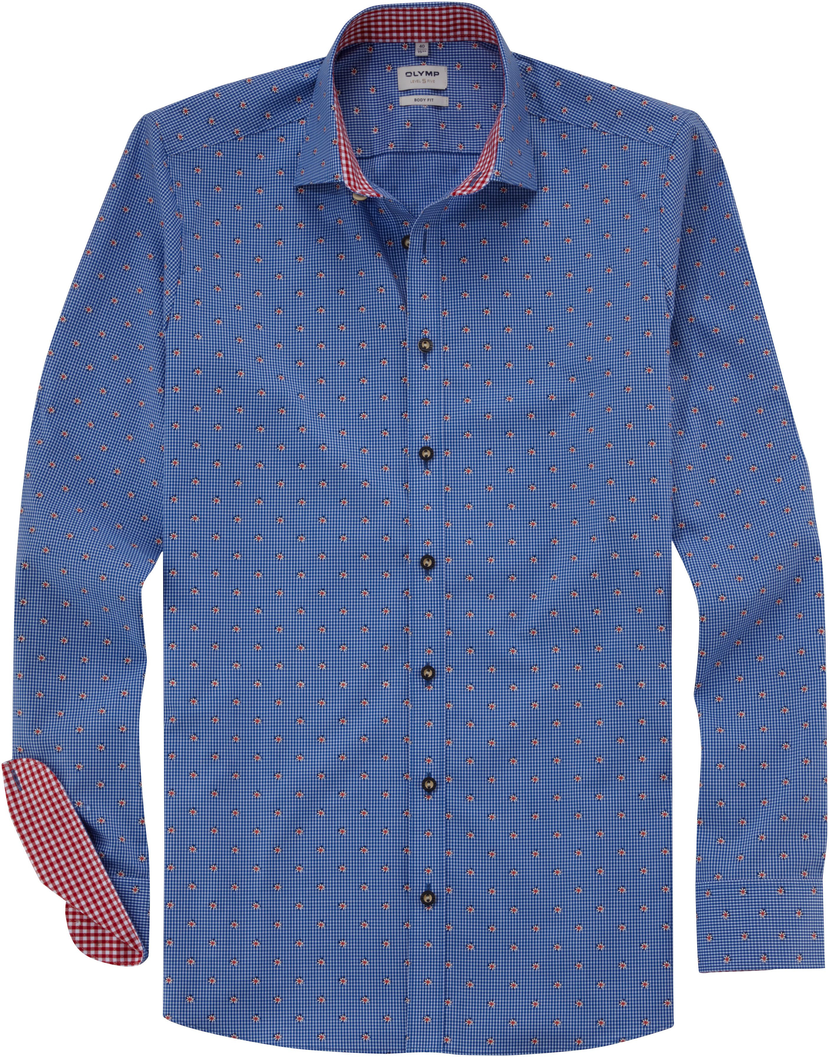 OLYMP Trachtenhemd Level Five body fit mit modischem Blumenprint günstig online kaufen