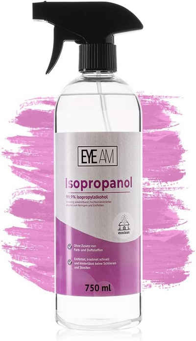 EyeAm Isopropanol IPA 99,9% mit Sprühkopf, Reinigungsalkohol