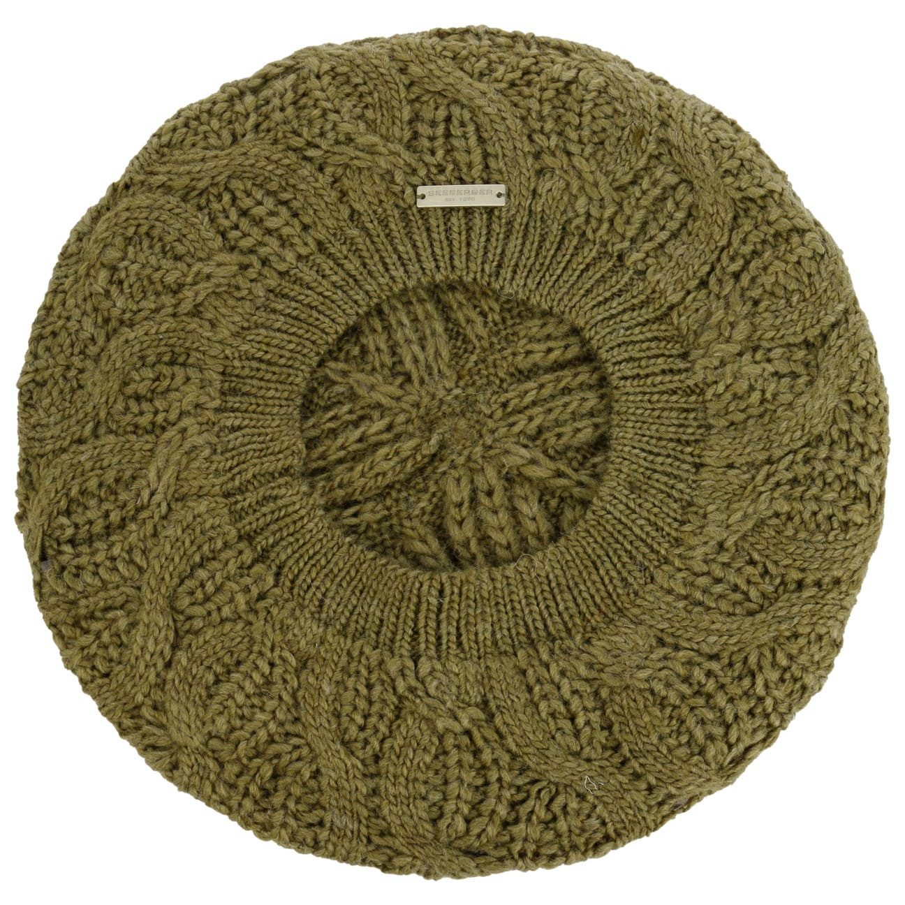 Seeberger Baskenmütze (1-St) Winterbaske mit Futter