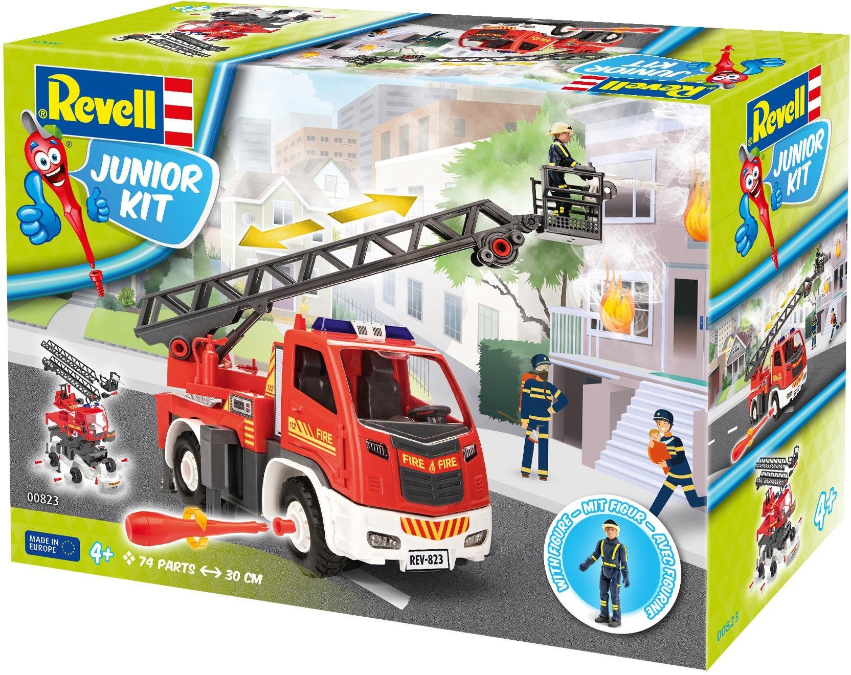 Image of Revell® Modellbausatz »Junior Kit, Drehleiterwagen«, Made in Europe