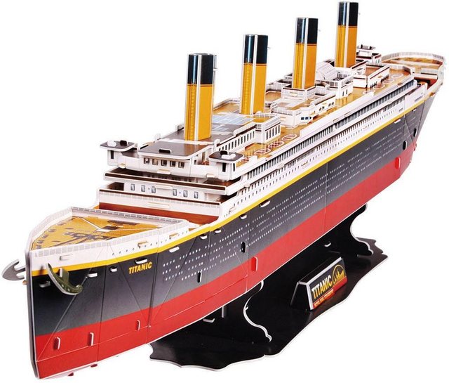 Image of 3D-Puzzle RMS Titanic, 113 Teile, 80 cm