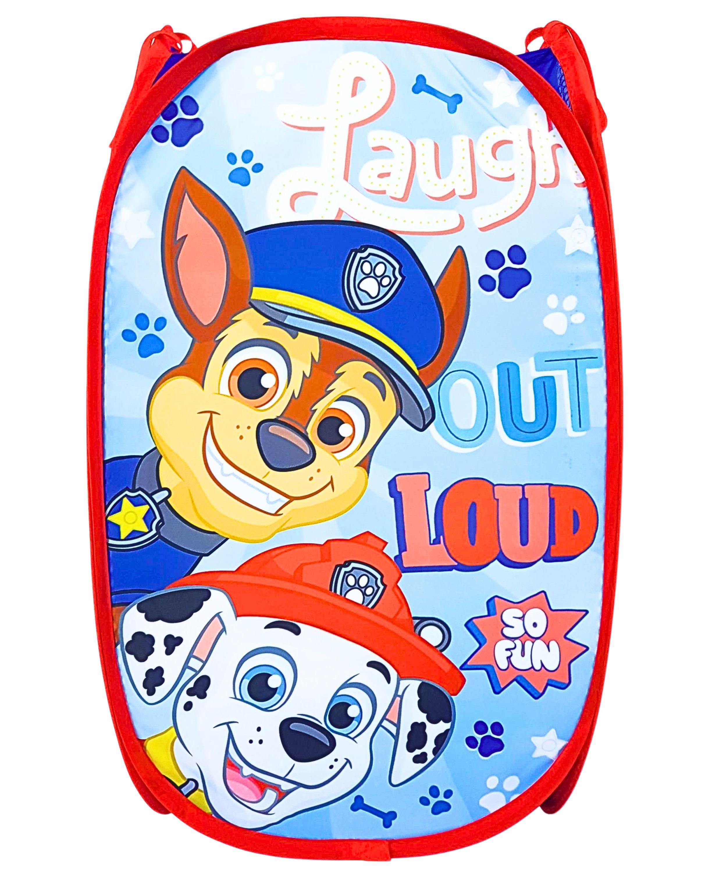 PAW PATROL Aufbewahrungskorb Chase & Marshall, Kinder Pop-Up Korb - Spielze günstig online kaufen