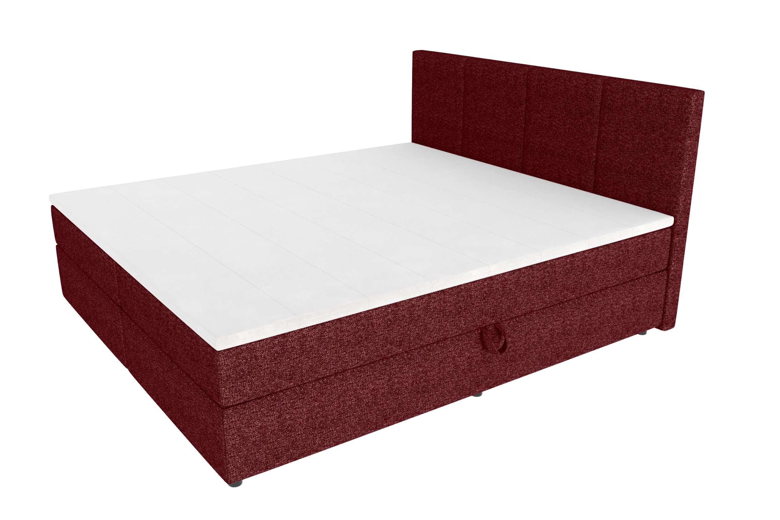 99rooms Boxspringbett Alvaro (Schlafzimmerbett, Bett), 140/160/180x200, mit Topper, Matratze, beidseitig öffnender Bettkasten