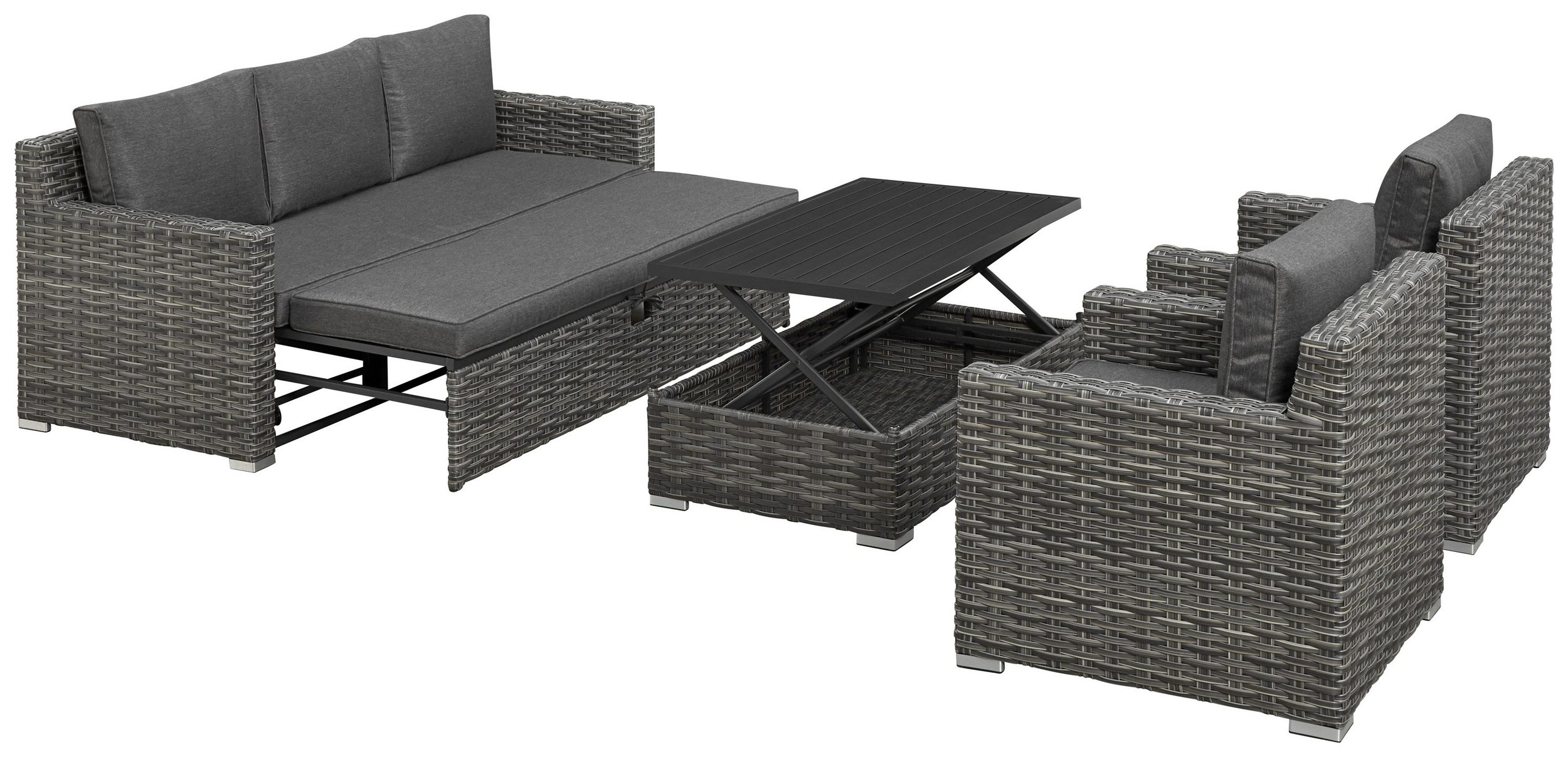 KONIFERA Loungeset MANHATTAN (13-tlg.) - KONIFERA