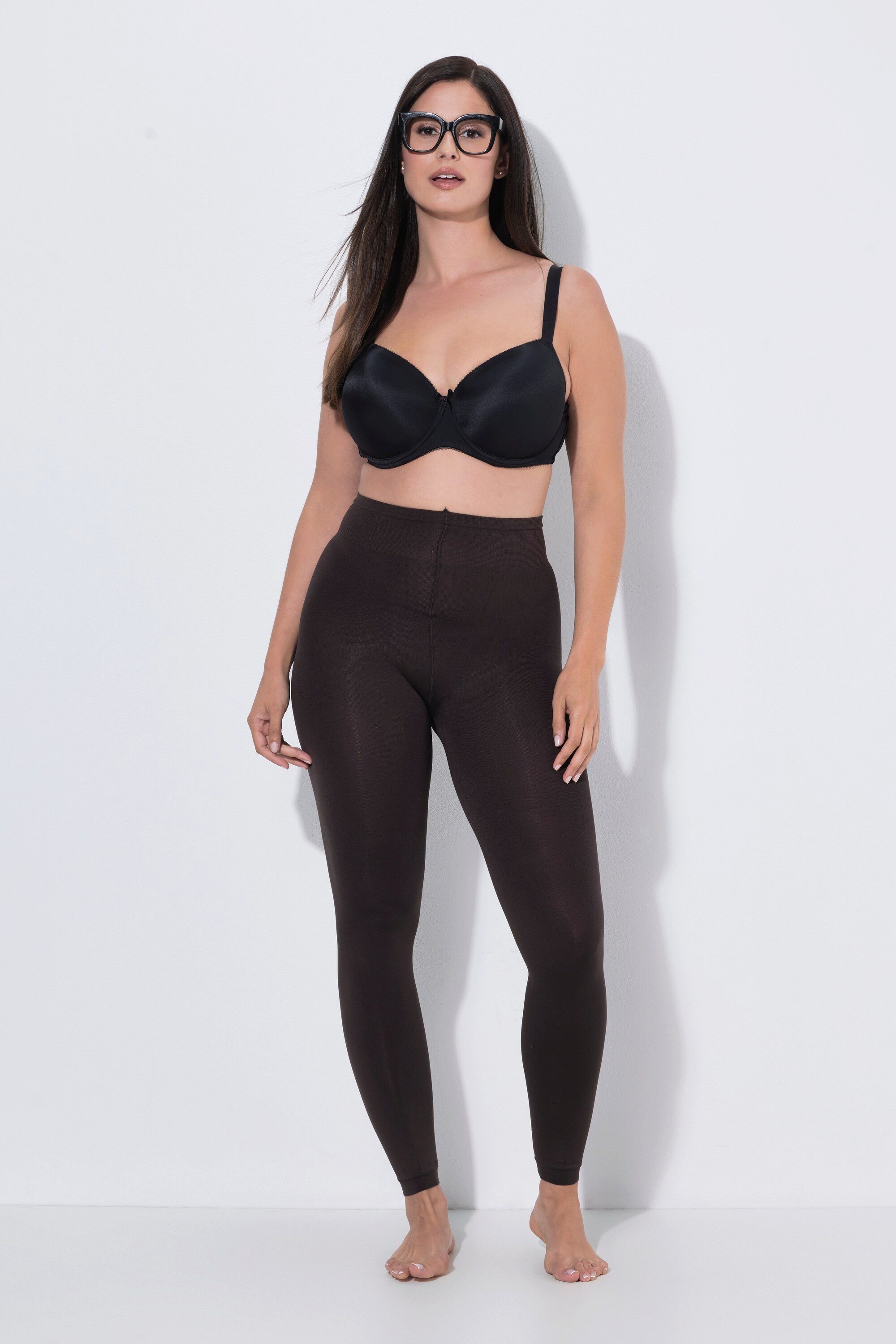 Ulla Popken Feinstrumpfhose Strumpf-Leggings 200 DEN Komfortbund