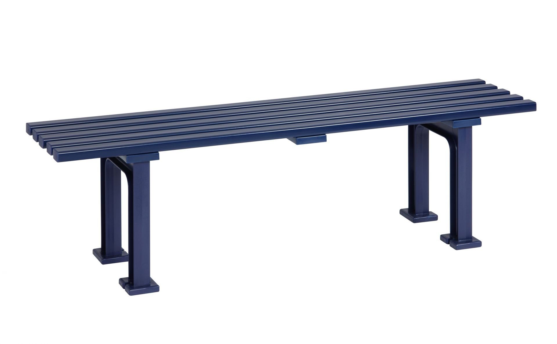 Blome Gartenbank Gartenbank Mono l, 3-Sitzer, Pflegeleichter Kunststoff, Weiß