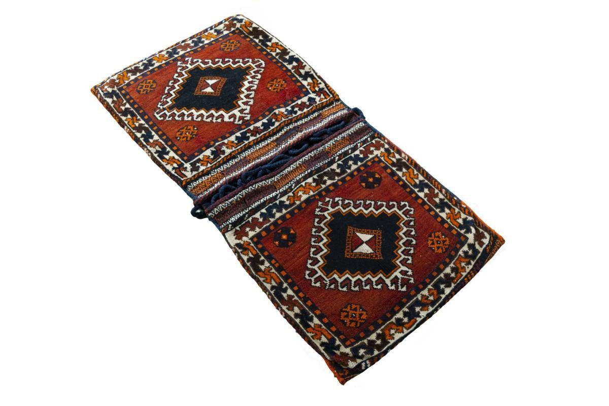 Orientteppich Shiraz 57x115 Handgeknüpfter Orientteppich Perserteppich / Höhe: mm Nain Läufer, Trading, rechteckig, 10