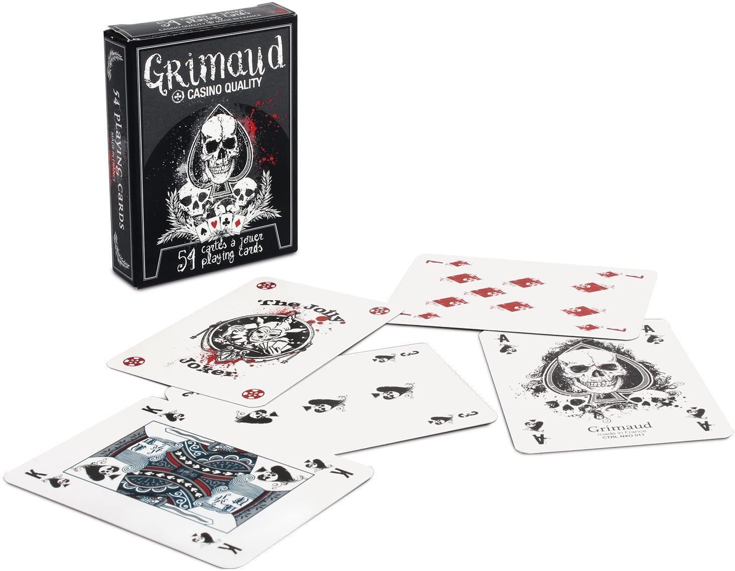 Spiel, Spielkarten ASS »Death Kartenspiel Poker«