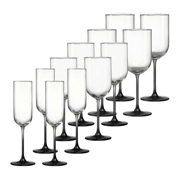 Ritzenhoff & Breker Glas Jasper Wein- und Sektgläser 12er Set Glas