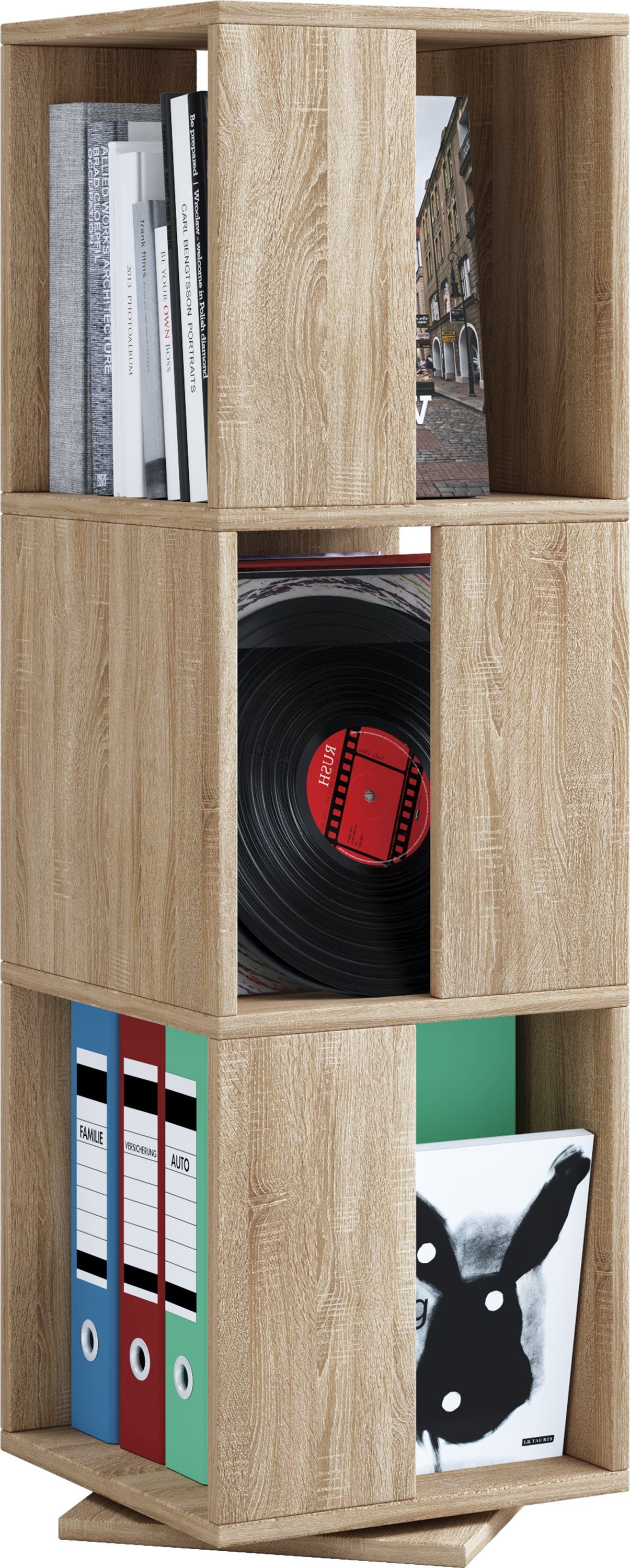 VCM Aktenregal Holz Regal Büroregal Aktenregal drehbar Stifta XL günstig online kaufen