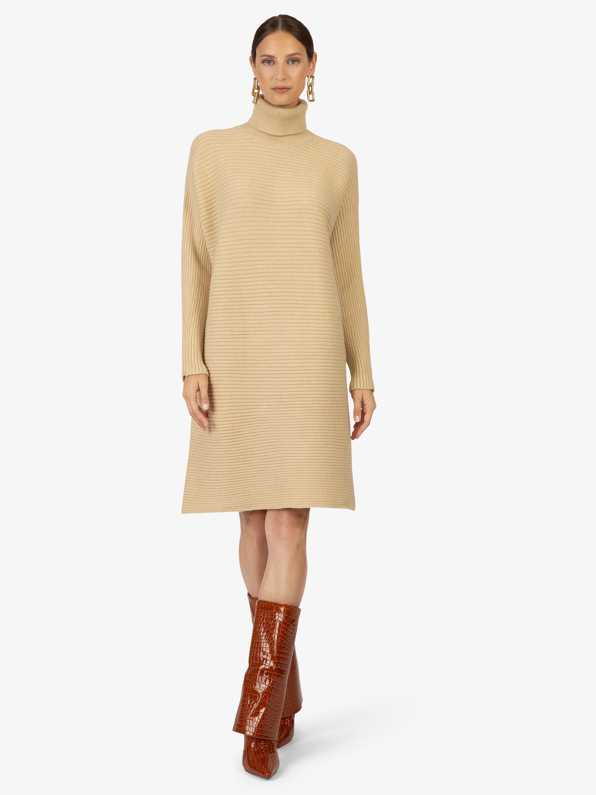 Kraimod Strickkleid Kraimod Kleider mit Auffälliges Allover-Design günstig online kaufen