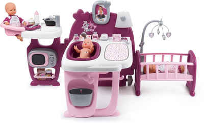Küche Bett Lori Puppe und Puppenhaus Set – Mini Puppe 15 cm mit Loft Terrasse – Spielzeug für Kinder ab 3 Jahre Puppenzubehör Möbel Puppenkleidung