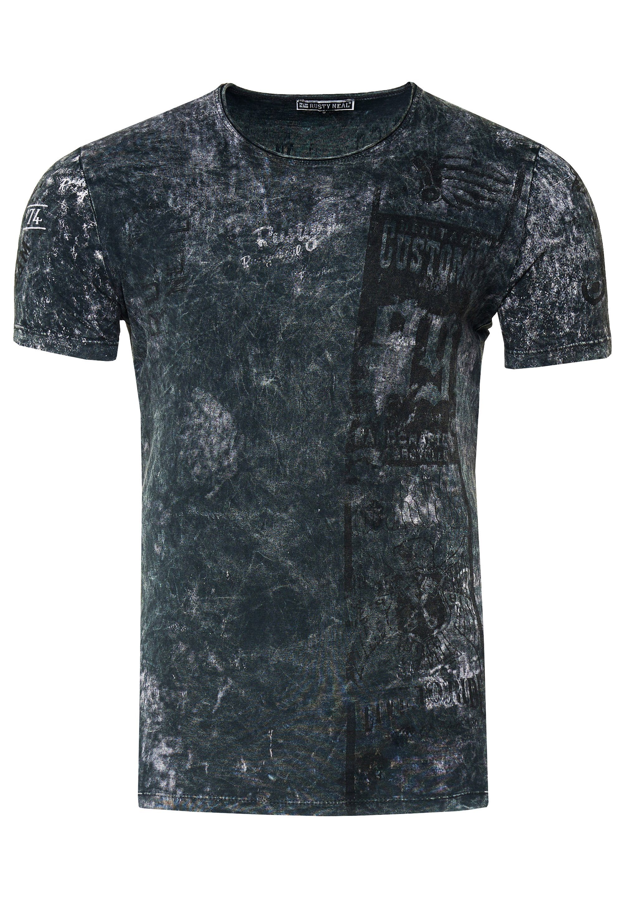 Rusty Neal T-Shirt mit modernem Print