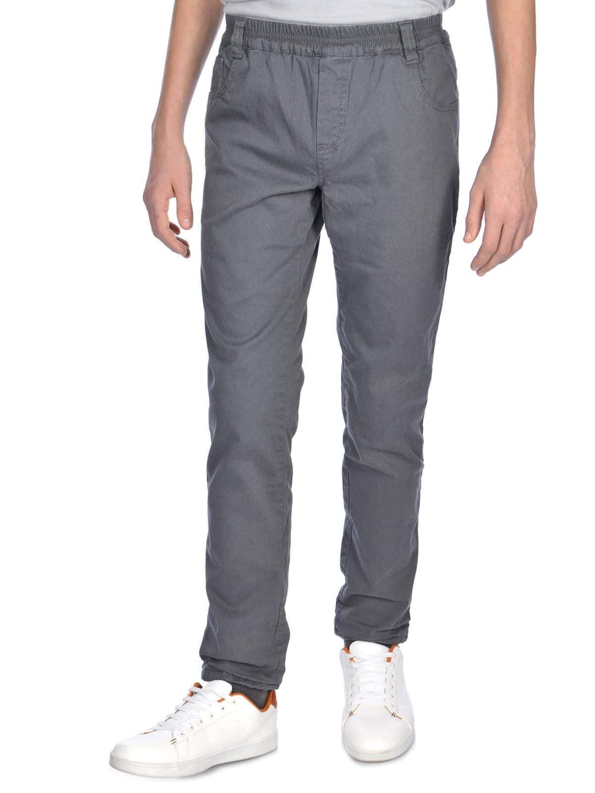 BEZLIT Thermohose Jungen Thermo Chino Hose Gummizugbund (1-tlg) mit ekastuschem Bund