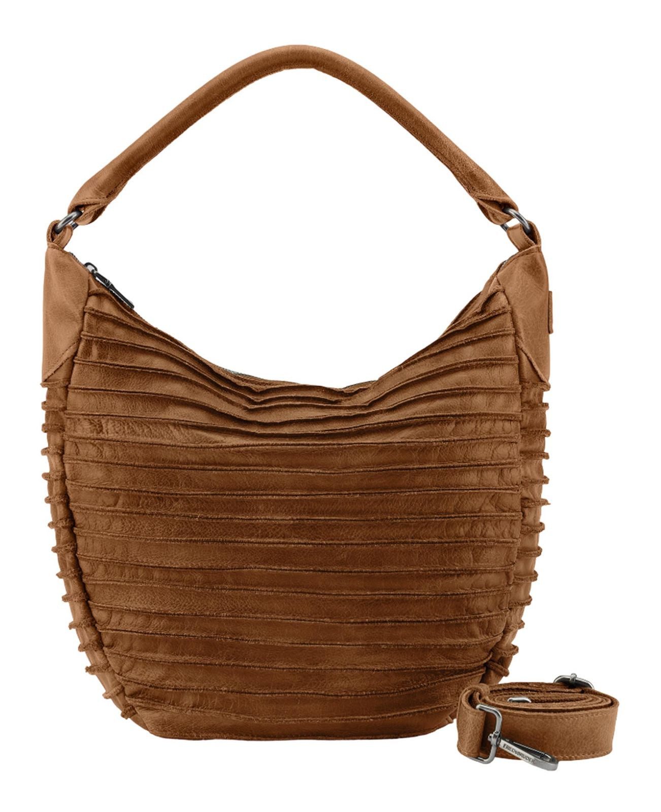 FREDsBRUDER Schultertasche Riffeltier S, aus echtem Leder