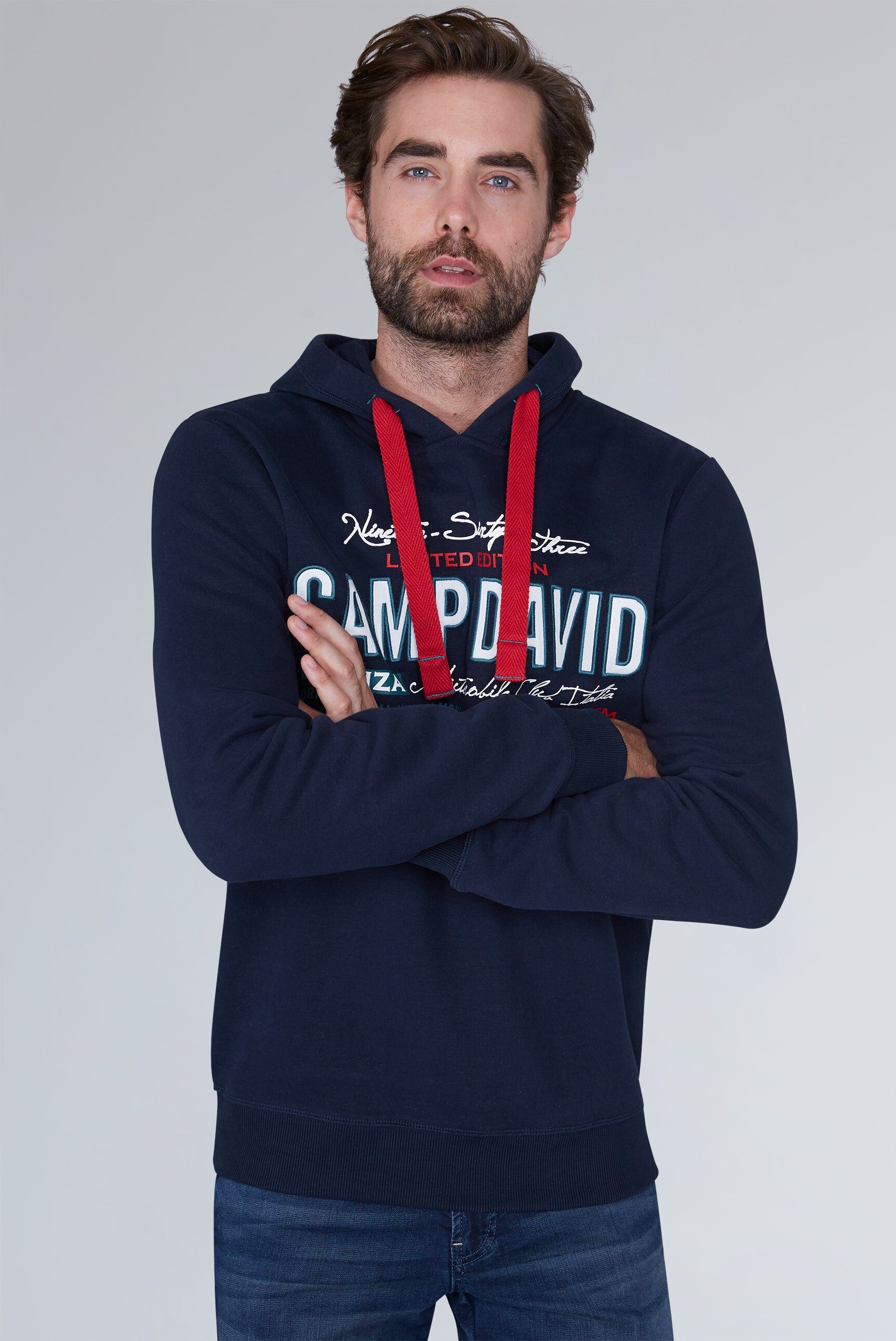 CAMP DAVID Hoodie mit trendigem Frontdruck kaufen | OTTO CAMP DAVID Hoodie mit trendigem Frontdruck kaufen | OTTO