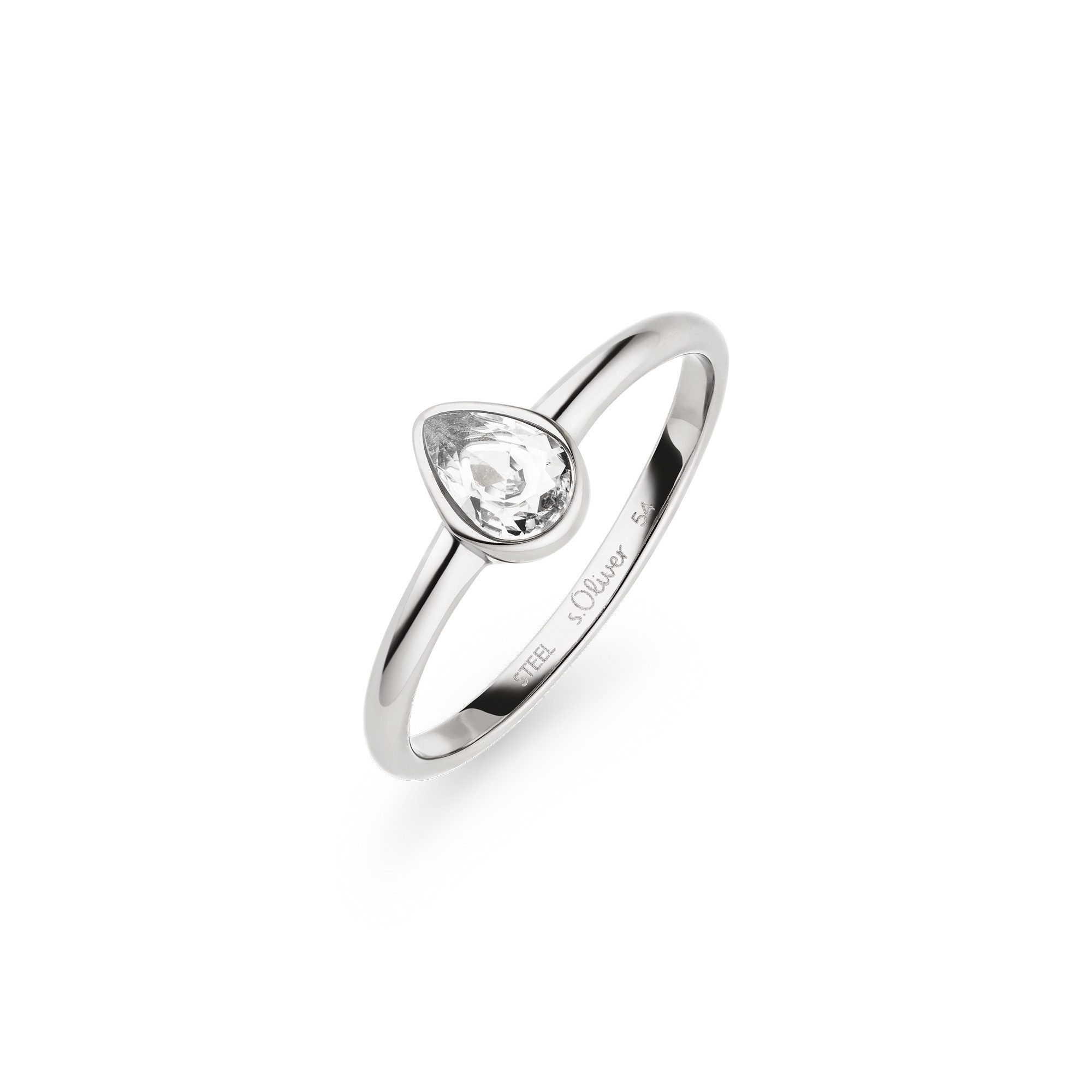 s.Oliver Fingerring Elegant Stones, mit Zirkonia (synth)