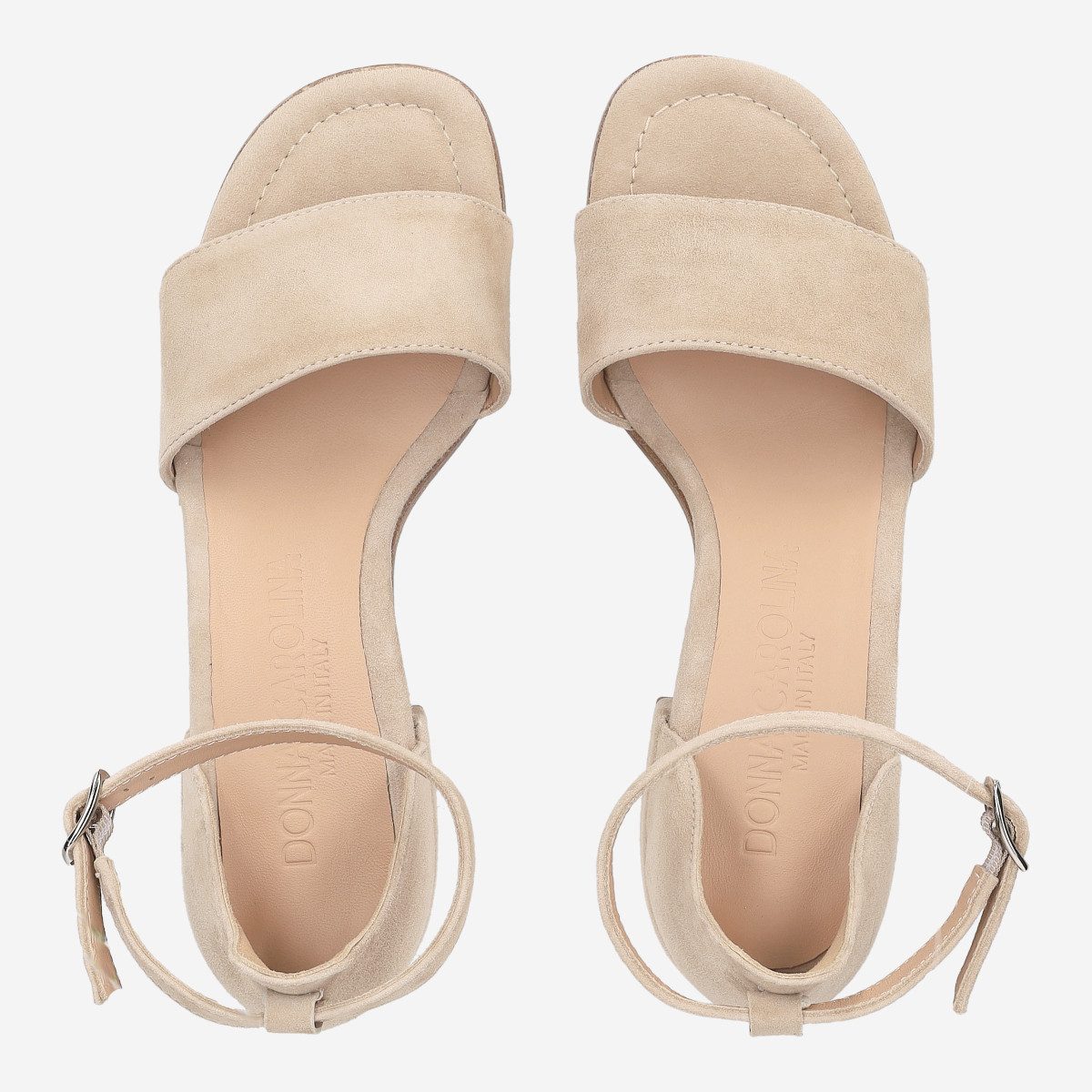 Donna Carolina Donna Carolina LIDO JOY 57.594.462-001, Sandaletten, Beige, Damen Sandalette