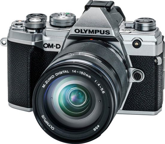 Olympus »OM-D E-M5 Mark III« Systemkamera (M.Zuiko Digital ED 14-150mm F/4-5.6, 20,4 MP, Bluetooth, NFC)