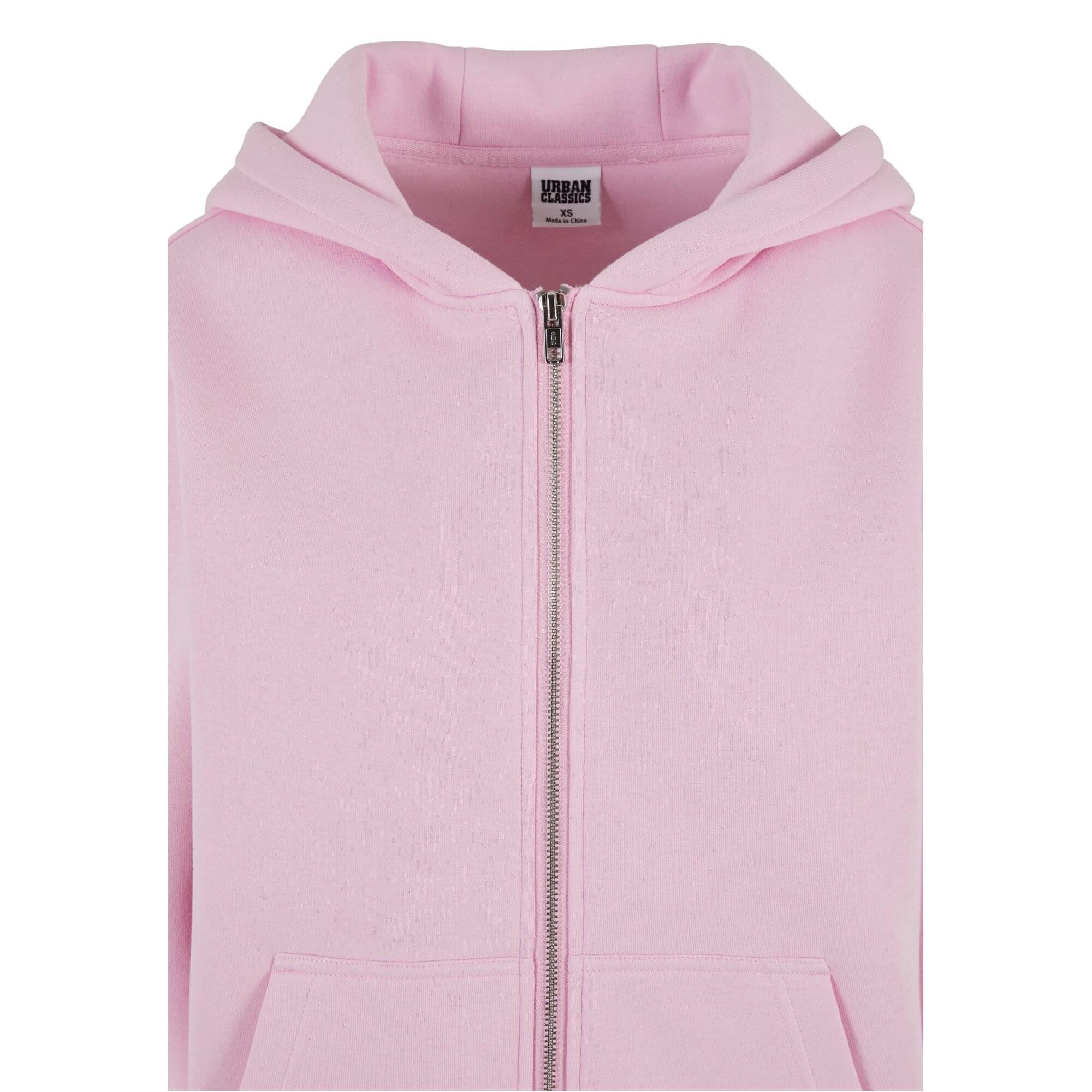 URBAN CLASSICS Kapuzensweatjacke Urban Classics Ladies Fluffy Zip Hoody (Kapuzensweatjacke, Kapuzensweatjacke, Sweatjacke, Zip Hoody)