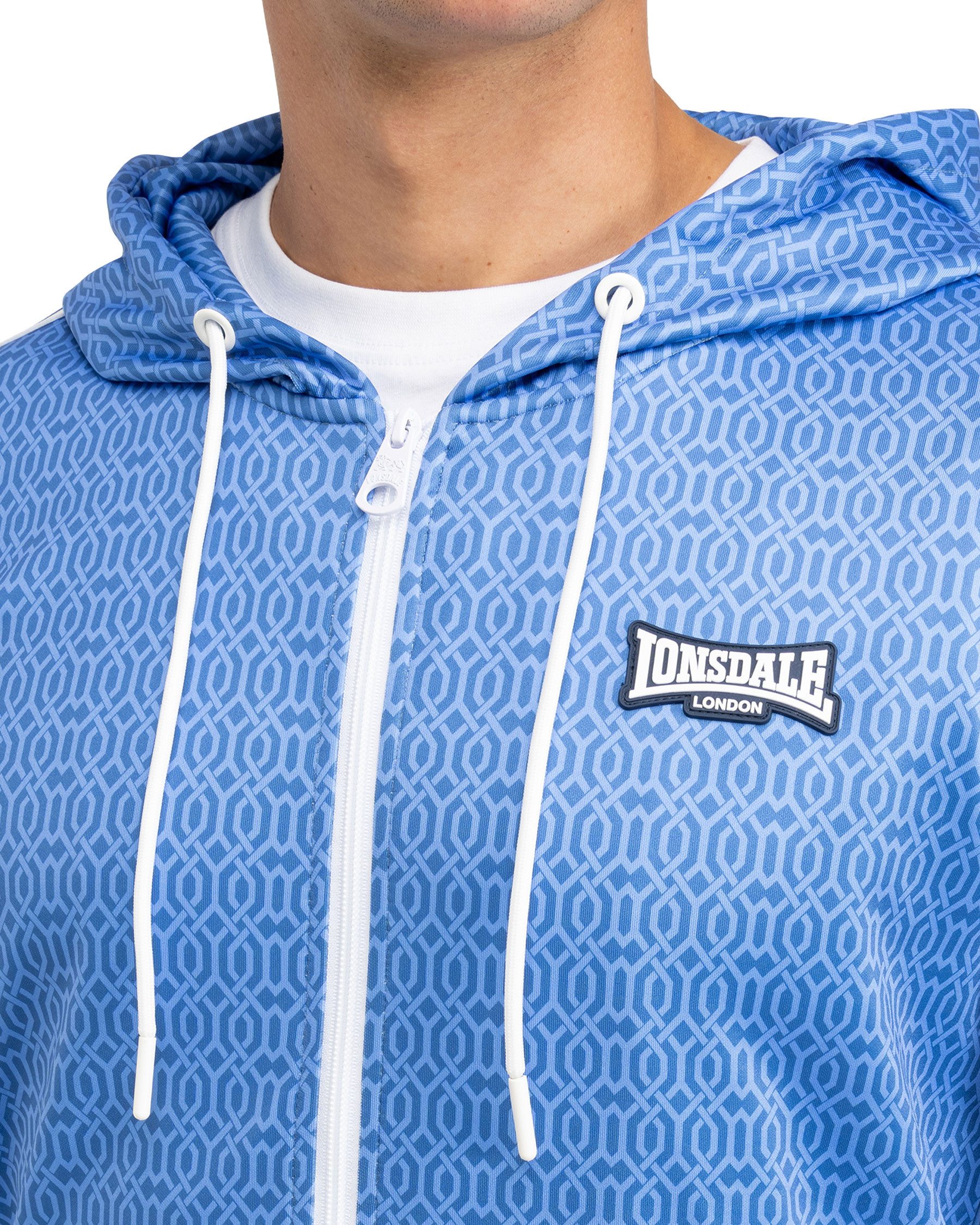 Lonsdale Trainingsanzug Lonsdale Slimfit Trainingsanzug Chain Track (2teilig), bestehend aus Jacke und Hose