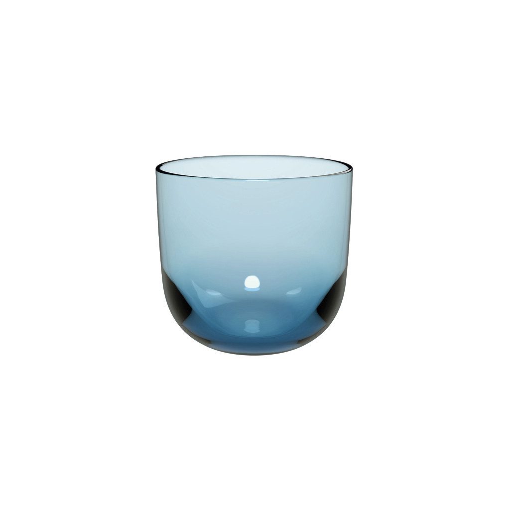 like. by Villeroy & Boch Tumbler-Glas Like Ice Wasserglas, 280 ml, 2 Stück, 2-tlg., Glas, Kristallglas, 2 Stck, spülmaschinenfest