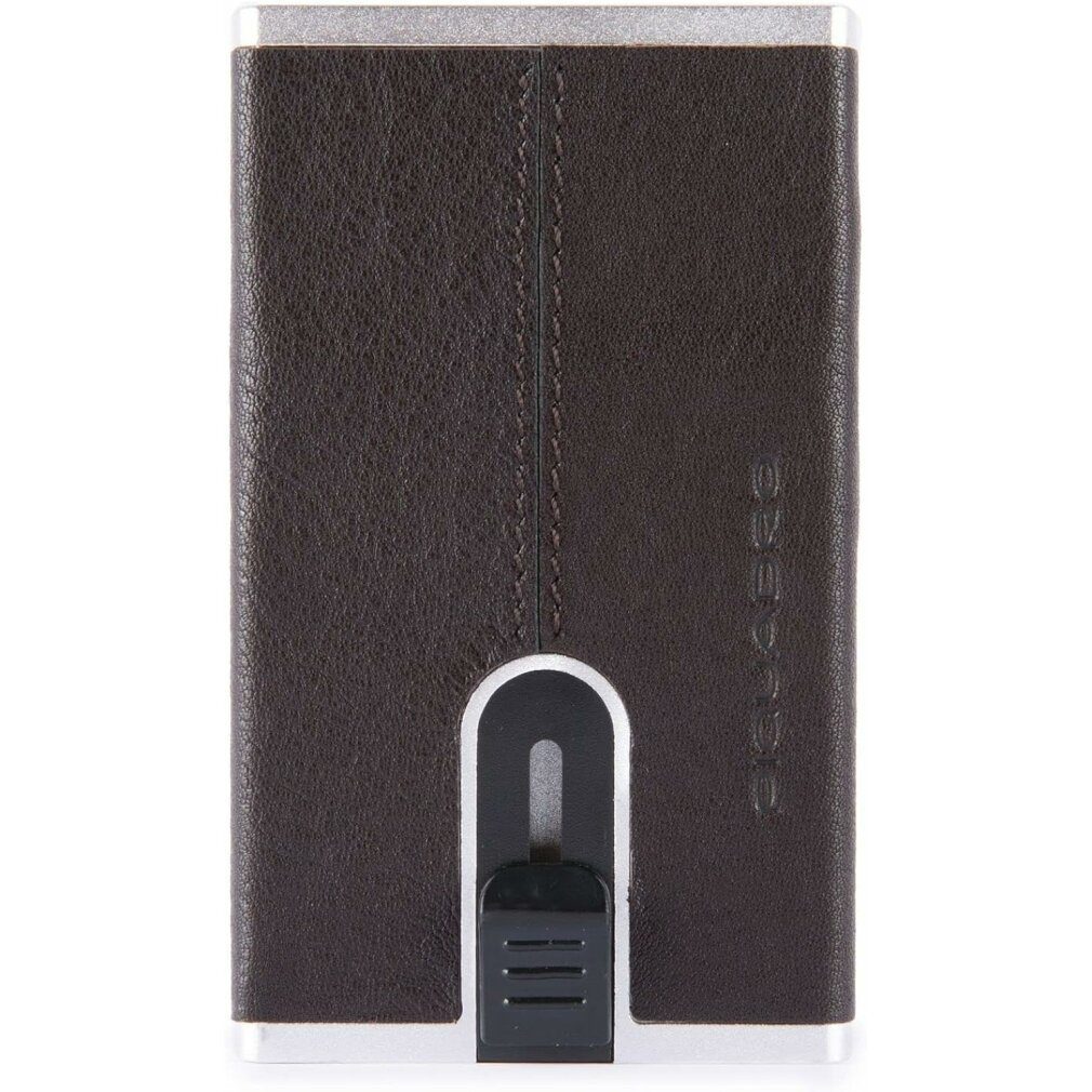 Piquadro Geldbörse Compact Wallet Wallet Black Square Male Brown