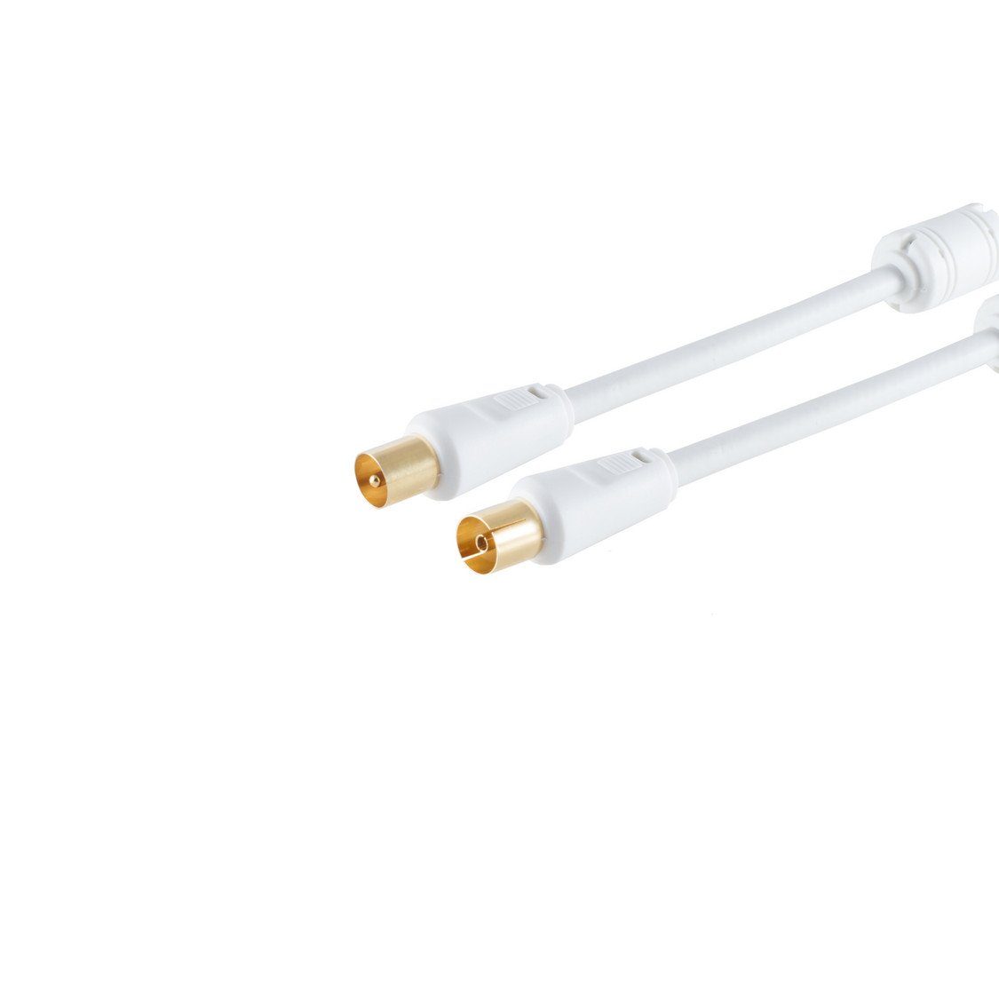 CP SAT-Kabel, 1,5m Ferrit 4Fach connectivity® verg. >110 Antennenkabel dB (150,00 cm) S/CONN maximum