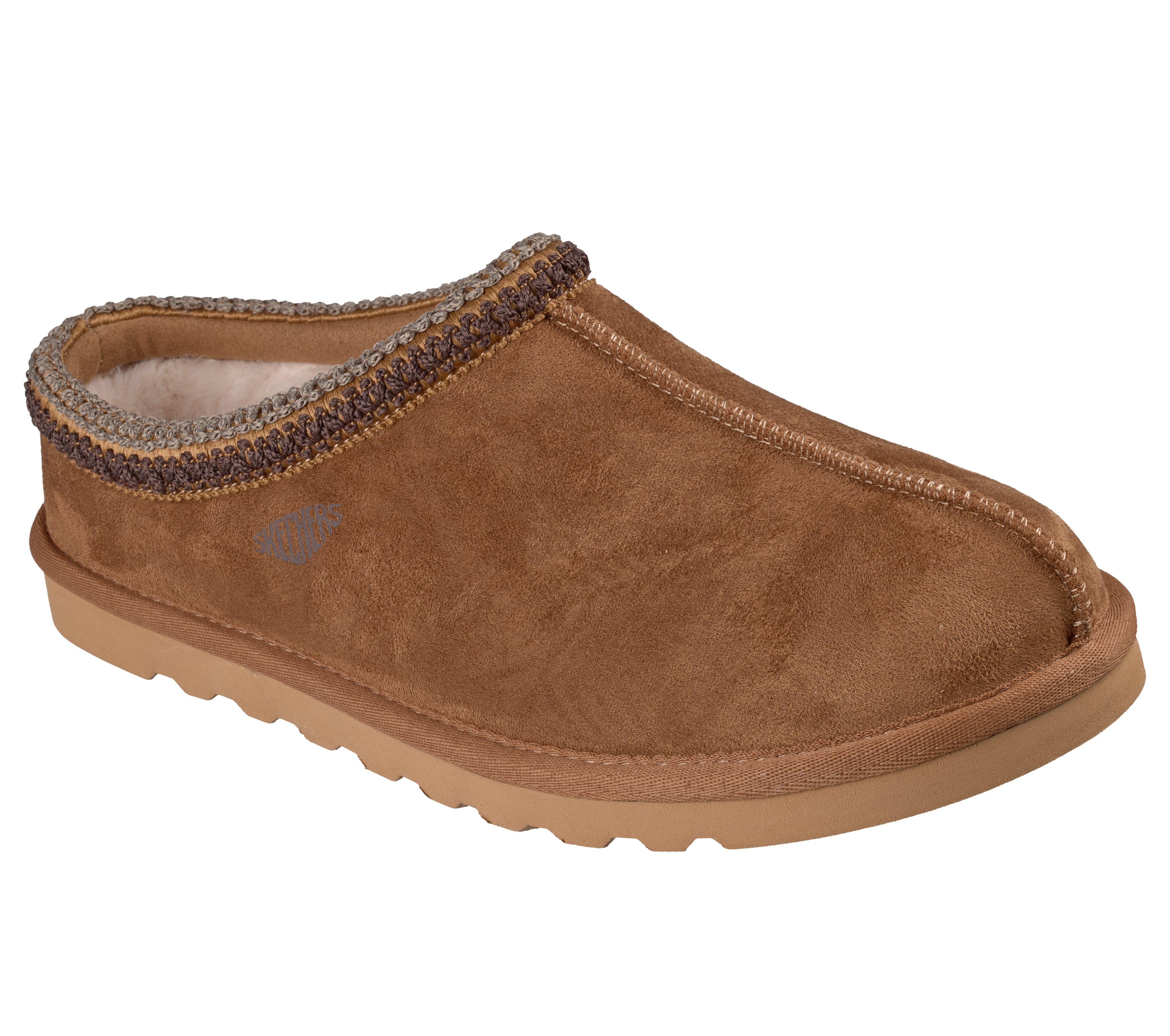 Skechers RENTEN-ULRICH Hausschuh Hüttenschuh, Wohlfühlschuh, Slipper zum Schlupfen – Bild 3 von 5