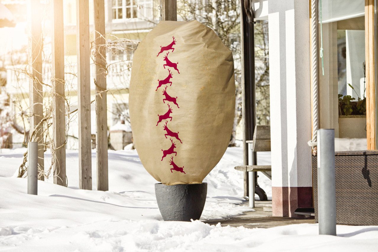 Windhager Wintervlies Windhager Deko-Haube Protect XXL 1,4 x 2 m, beige