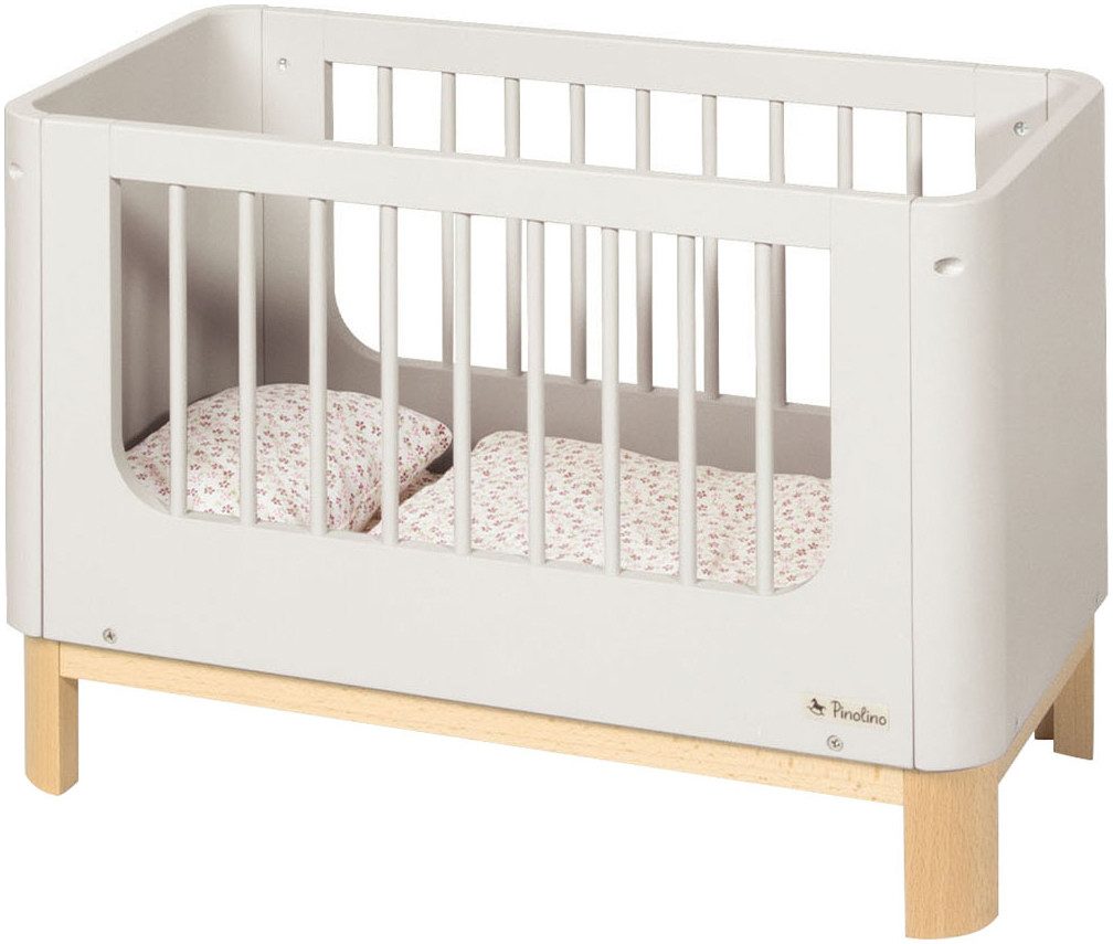 Pinolino® Puppenbett Malea, 4-tlg. (Set, 4), inklusive Bettzeug