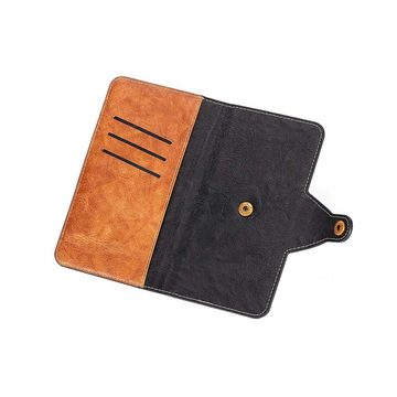 K-S-Trade Handyhülle für Blackview Oscal C80, Handyhülle Schutzhülle Bookstyle Case Wallet-Case Handy Cover