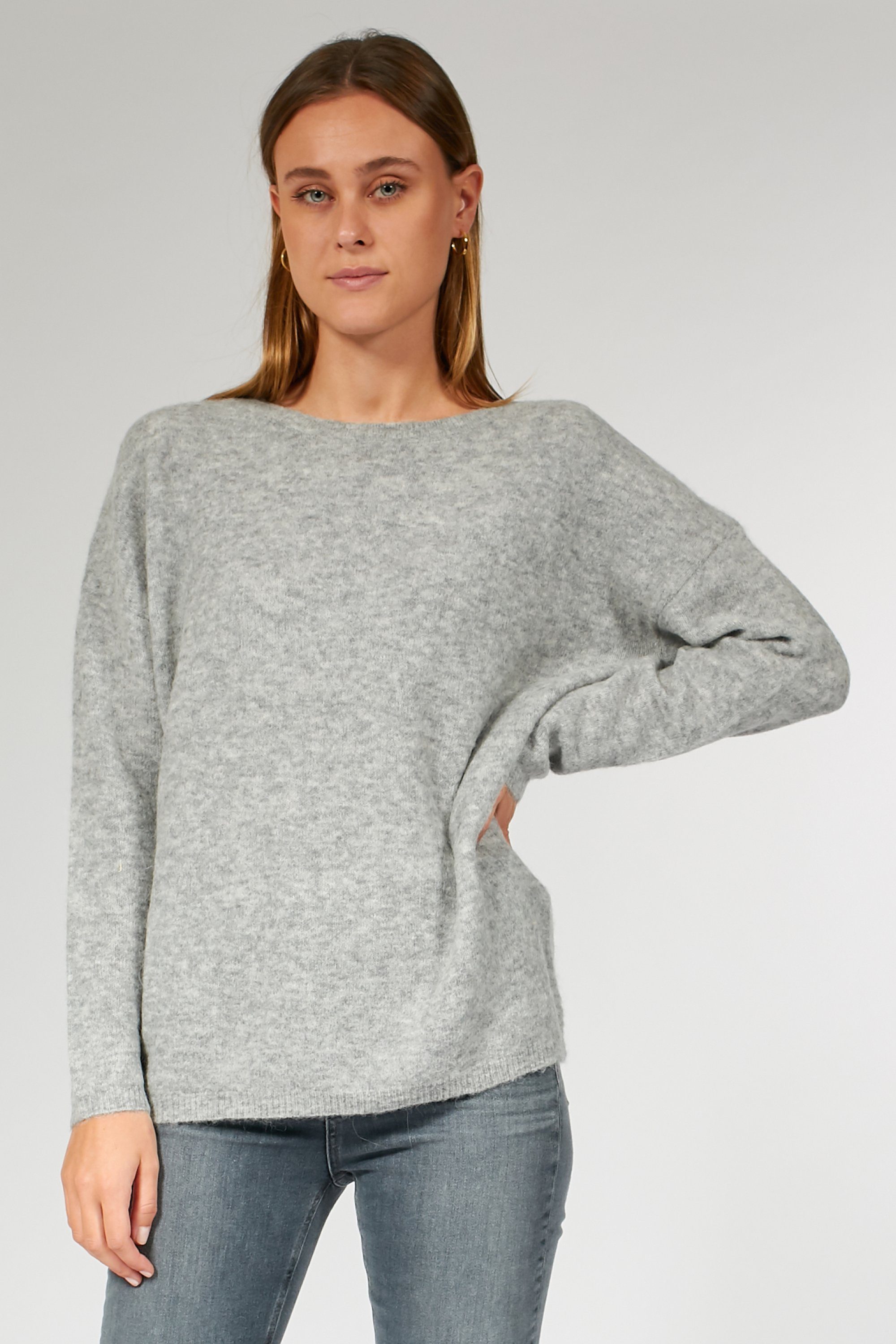 Bloom Strickpullover »OVERSIZE BOAT NECK« mit ...