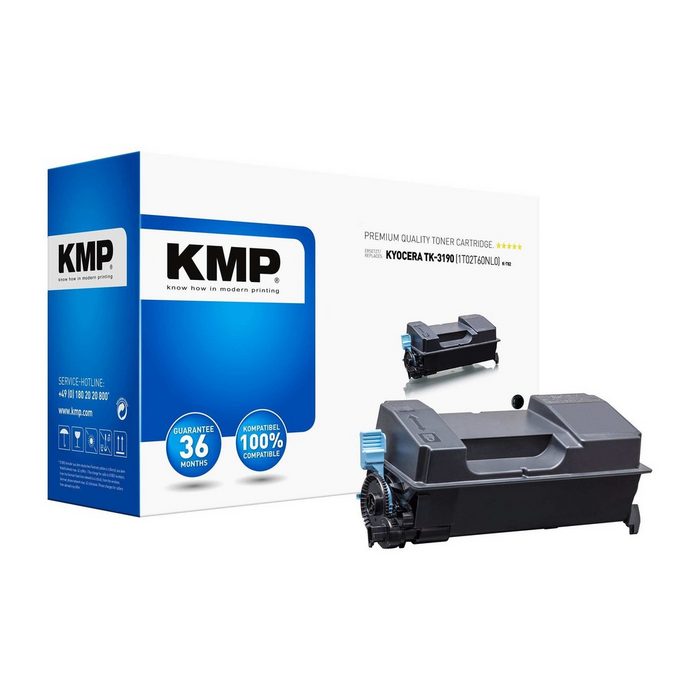 KMP Tonerpatrone Toner Kyocera TK3190/TK-3190 comp. black K-T82