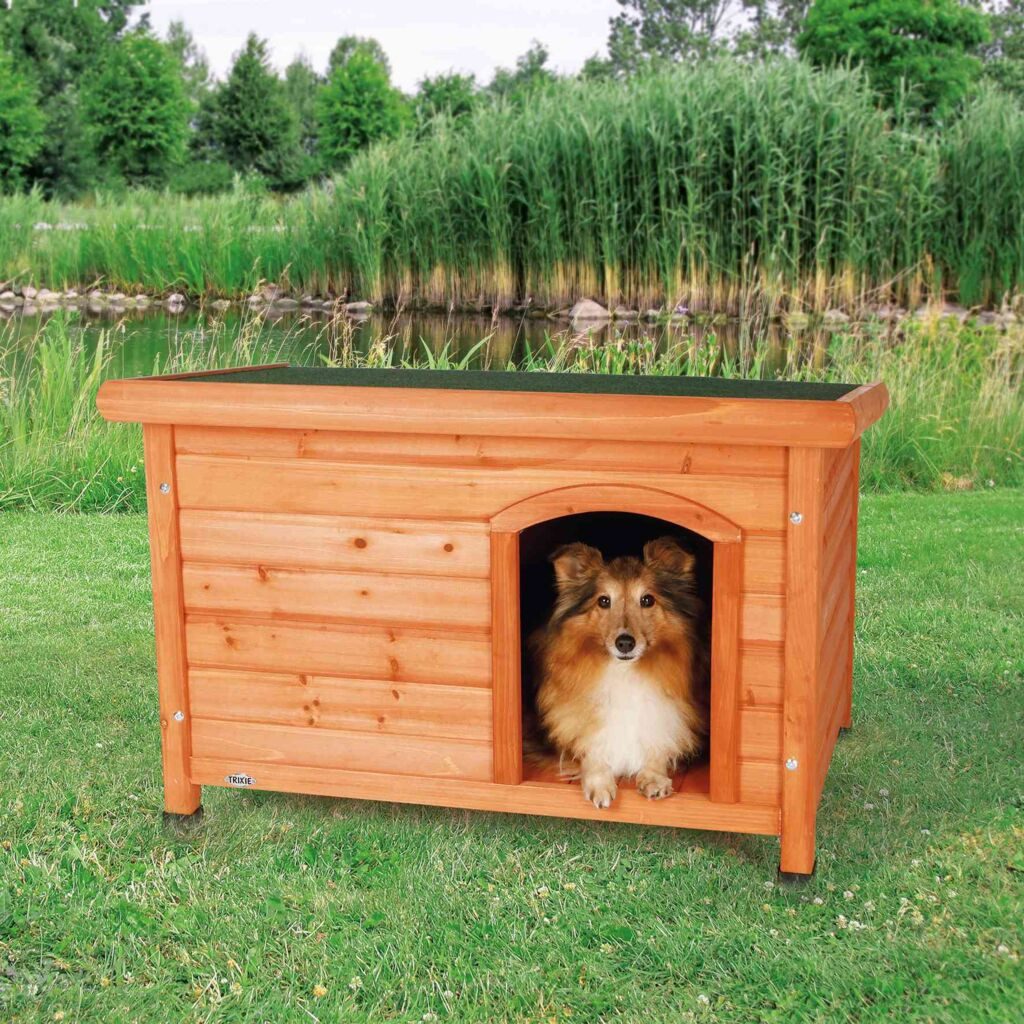 TRIXIE Hundehütte Hundehütte Classic - braun - 85 × 58 × 60 cm