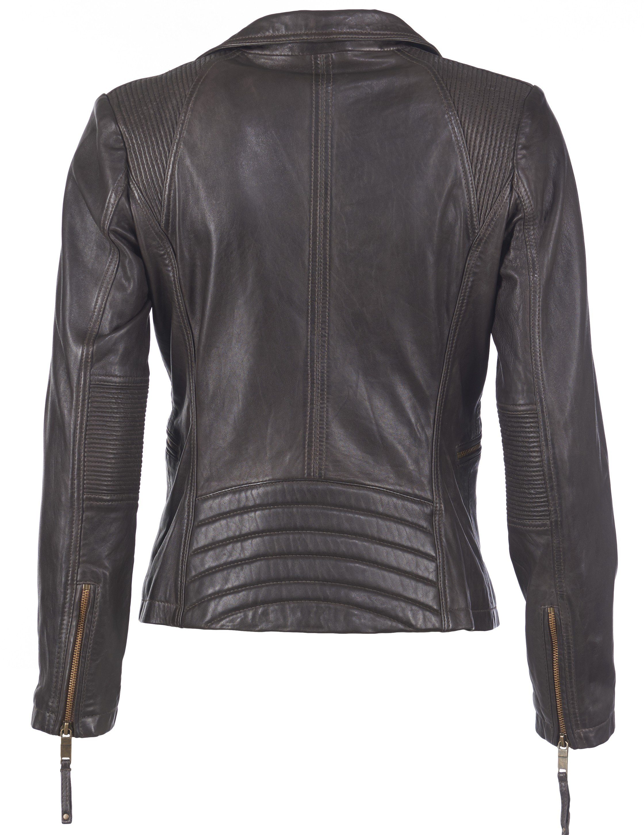 Bikerjacke 7080 brown JCC