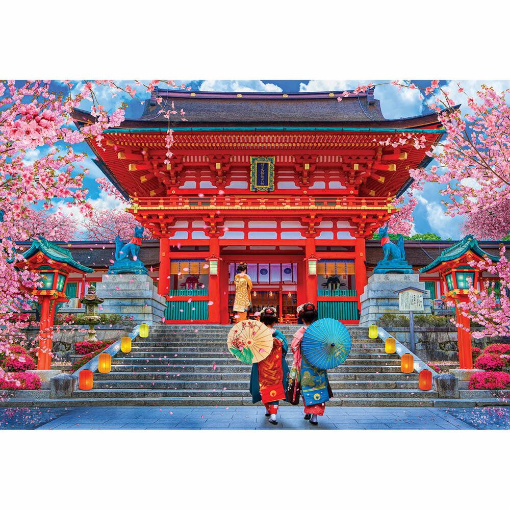 EUROGRAPHICS Puzzle Sakura in Frühling von Lars Stewart, 1000 Puzzleteile