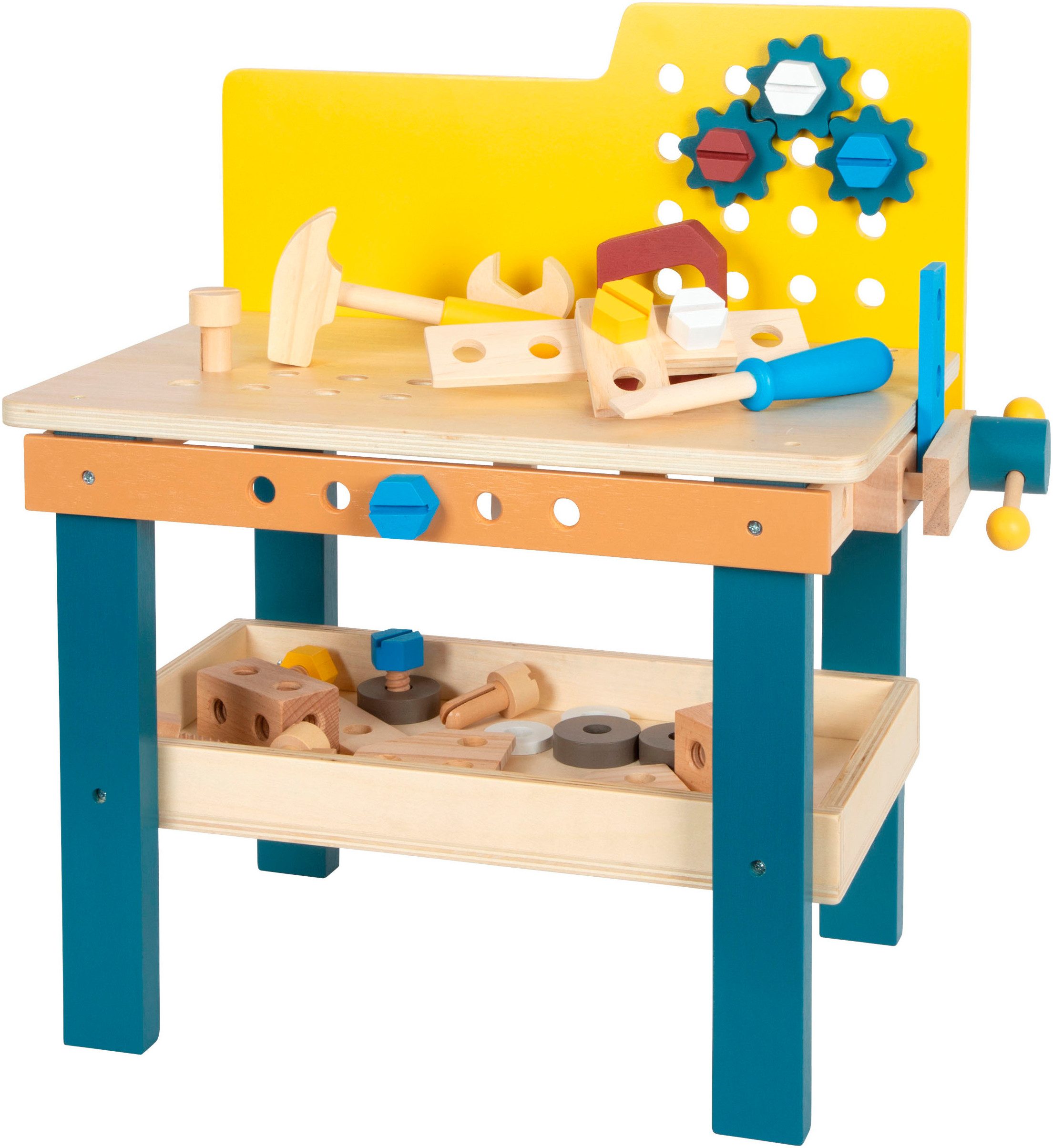Small Foot Spielwerkbank Workshop, (Set, 42-tlg), aus Holz günstig online kaufen