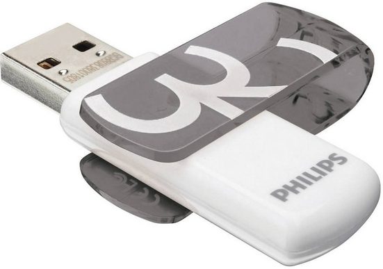 Philips »Philips USB-Stick Vivid 32GB USB 2.0 Grau« USB-Stick