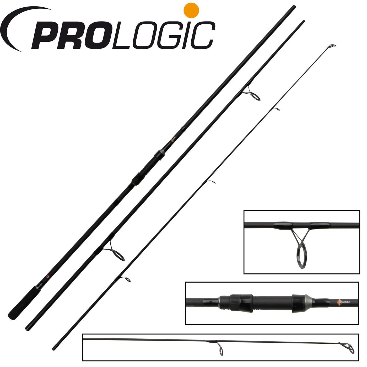 Karpfenrute Prologic Cruzade 12ft 3lbs Karpfenruten 3-teilige