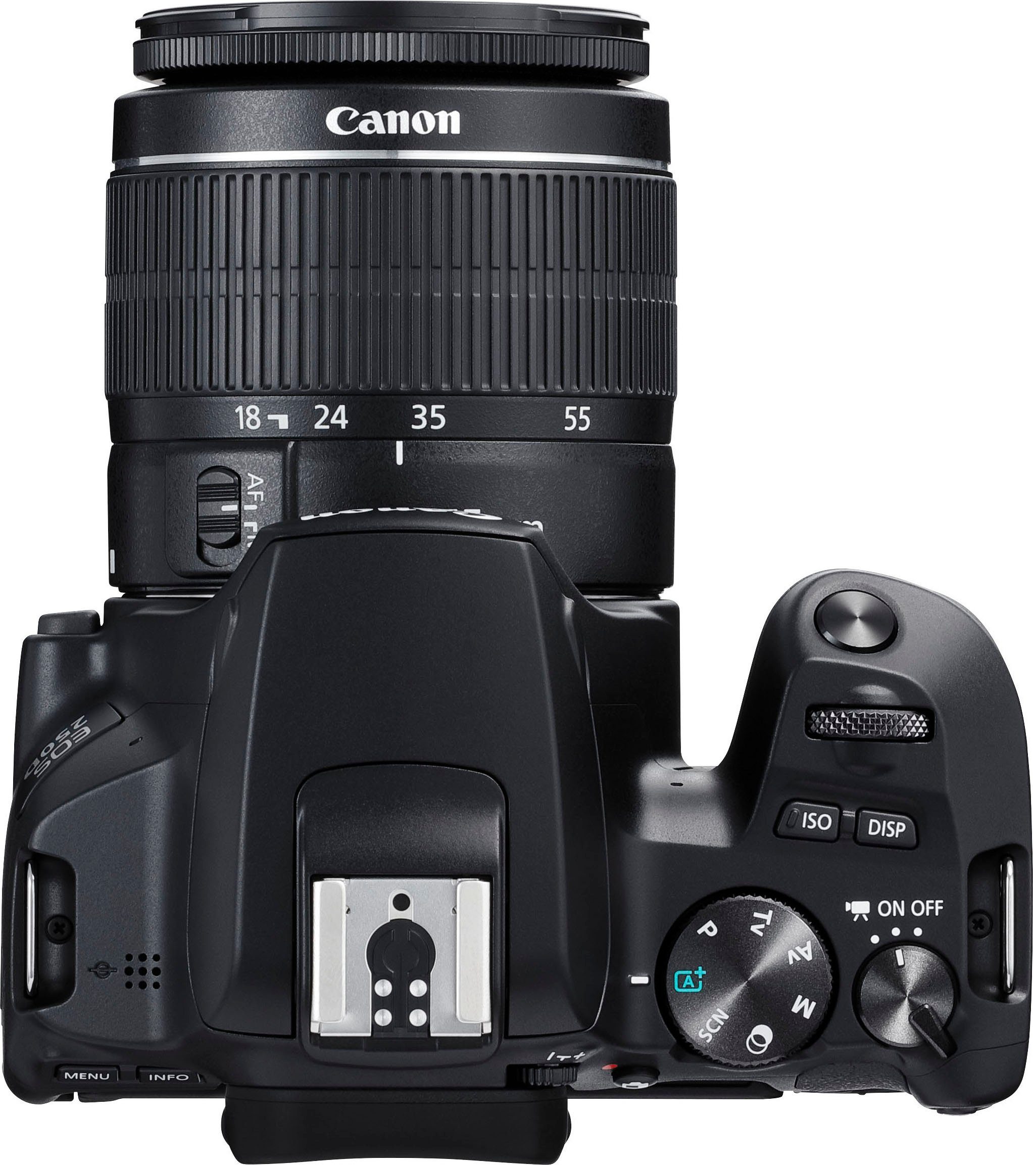 Canon 250D + EF-S 18-55mm 24,1 III, Systemkamera 18-55mm WLAN) SB130 f/3.5-5.6 (EF-S MP, III Kit f/3.5-5.6 Bluetooth, 