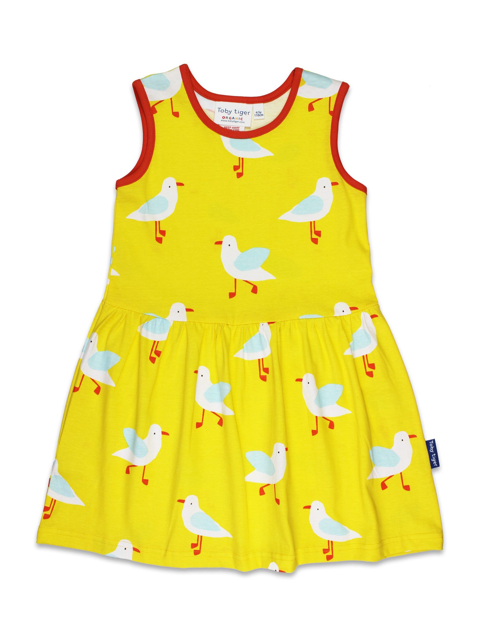 Shirtkleid Sommerkleid mit Möwen Print